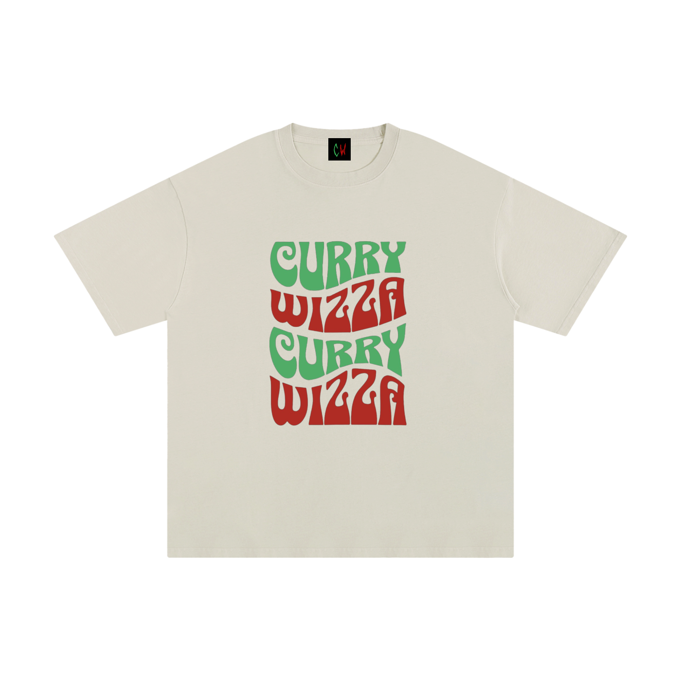 CURRY WIZZA - Unisex Pure Cotton T-Shirt