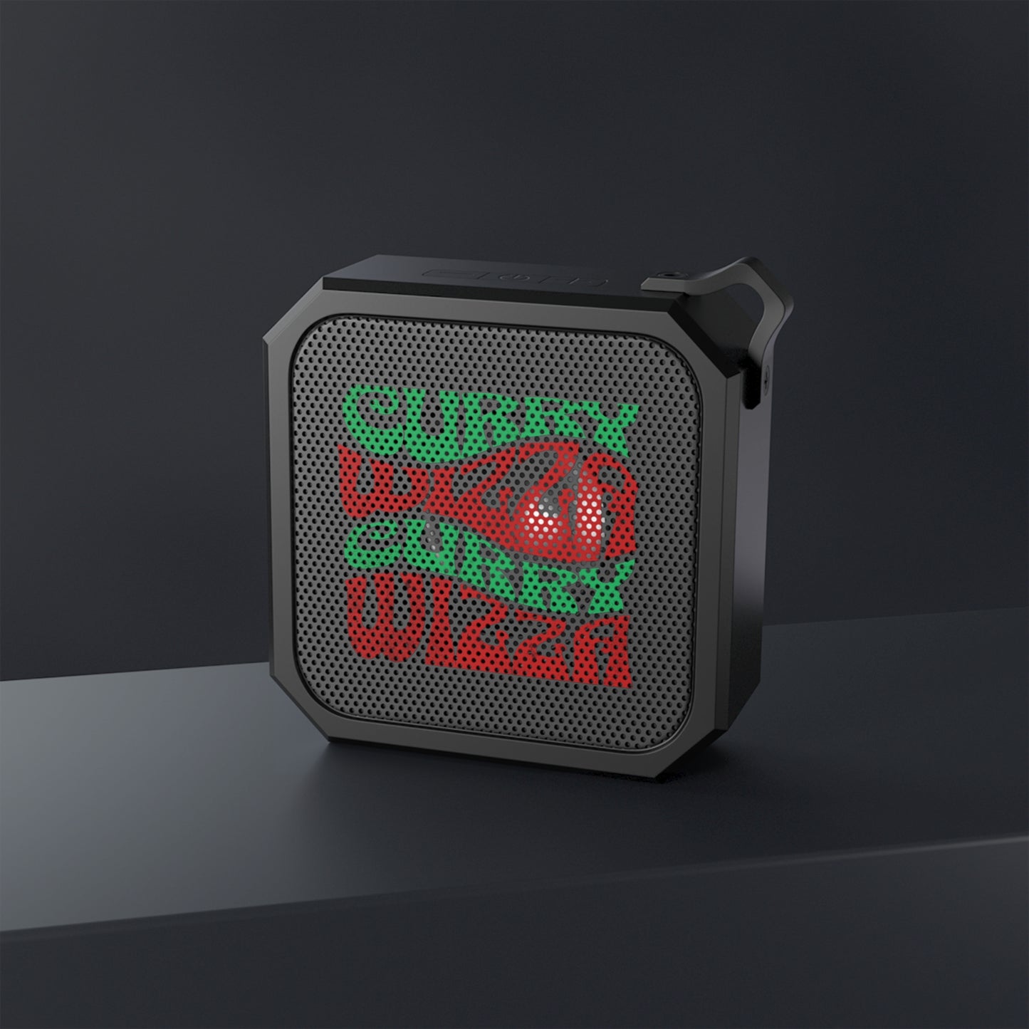CURRY WIZZA - Blackwater Outdoor Bluetooth Speaker — Retro Graphic Portable Speaker