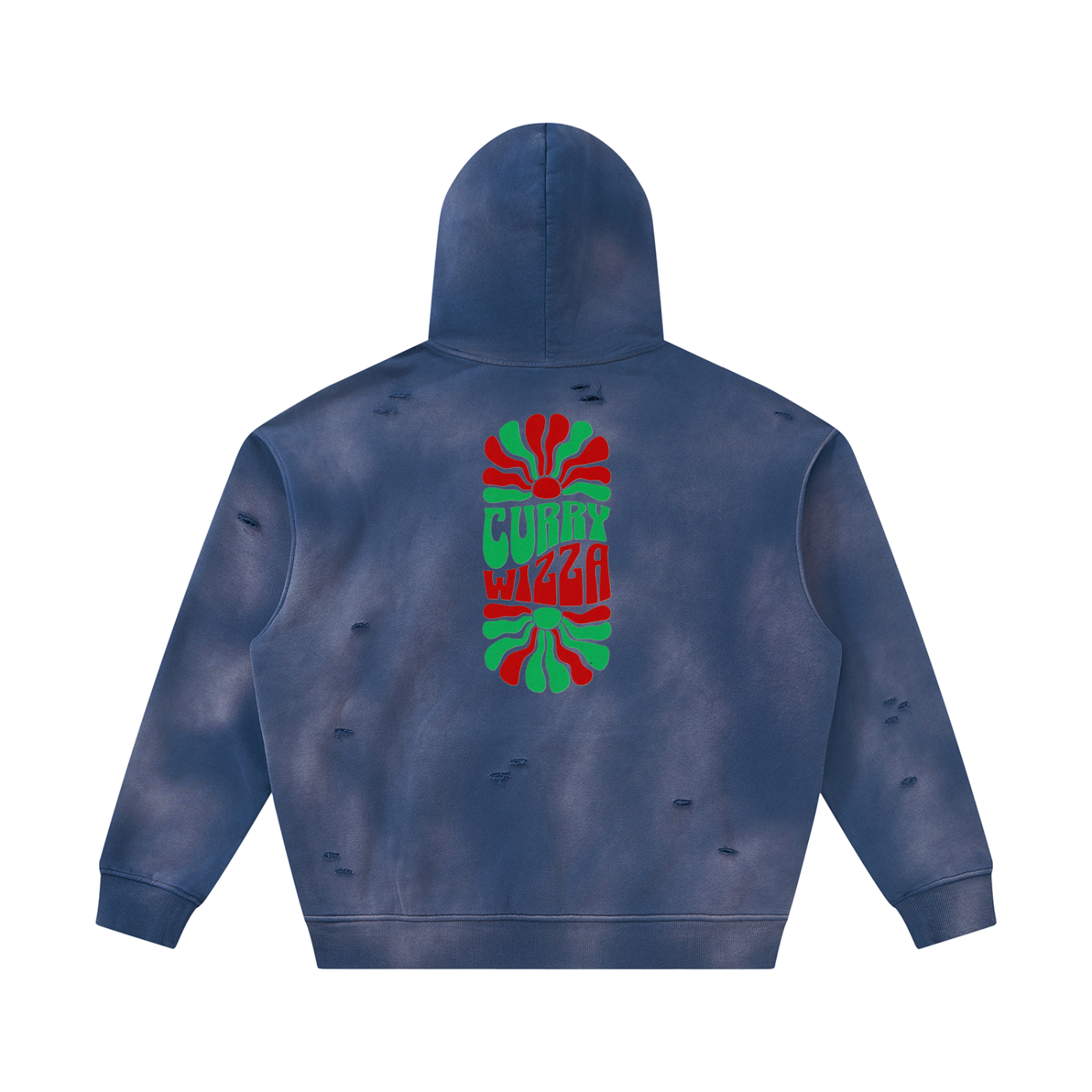 CW - Unisex Sunfade Frayed Fleece Hoodie