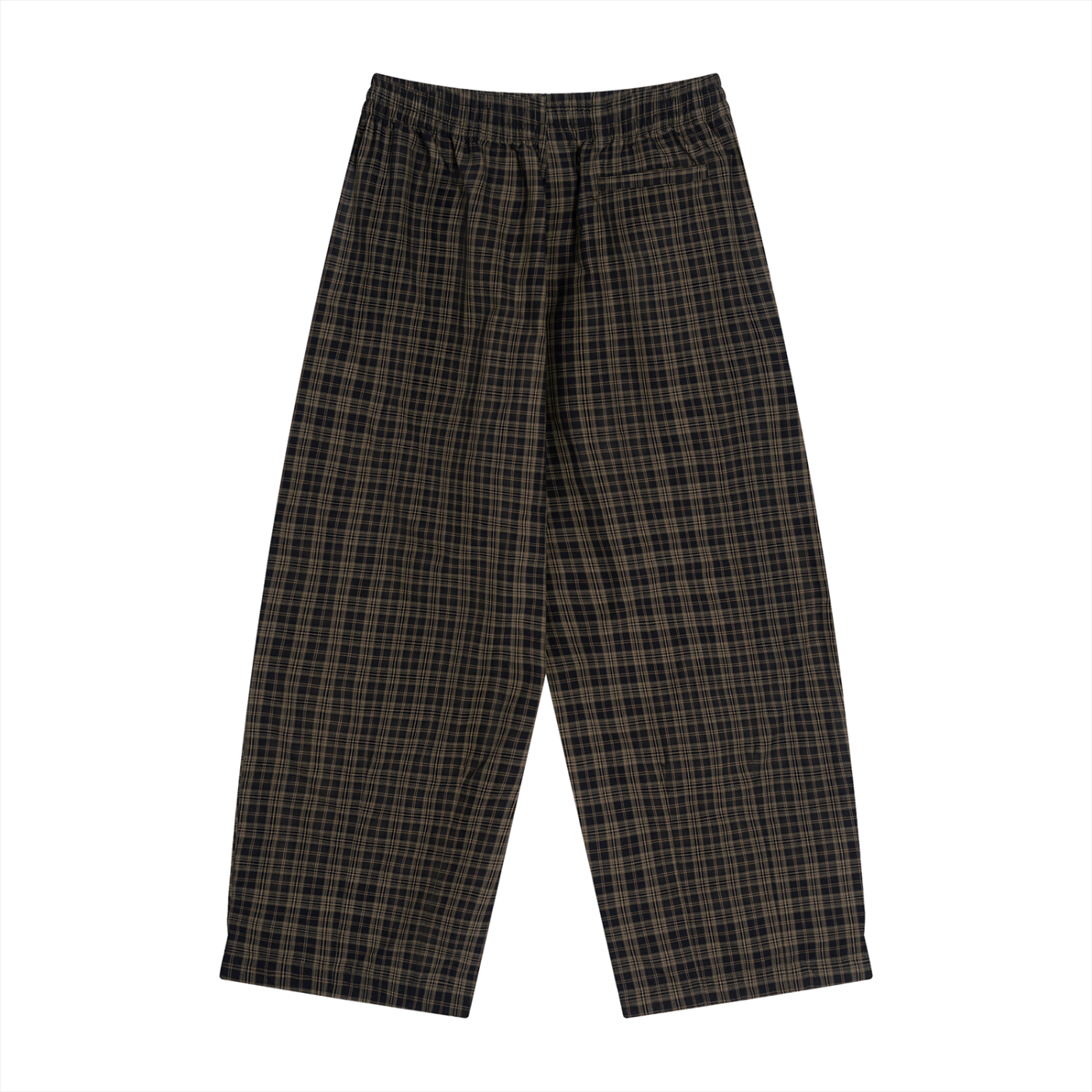 CW - Unisex Plaid Wide Leg Pants