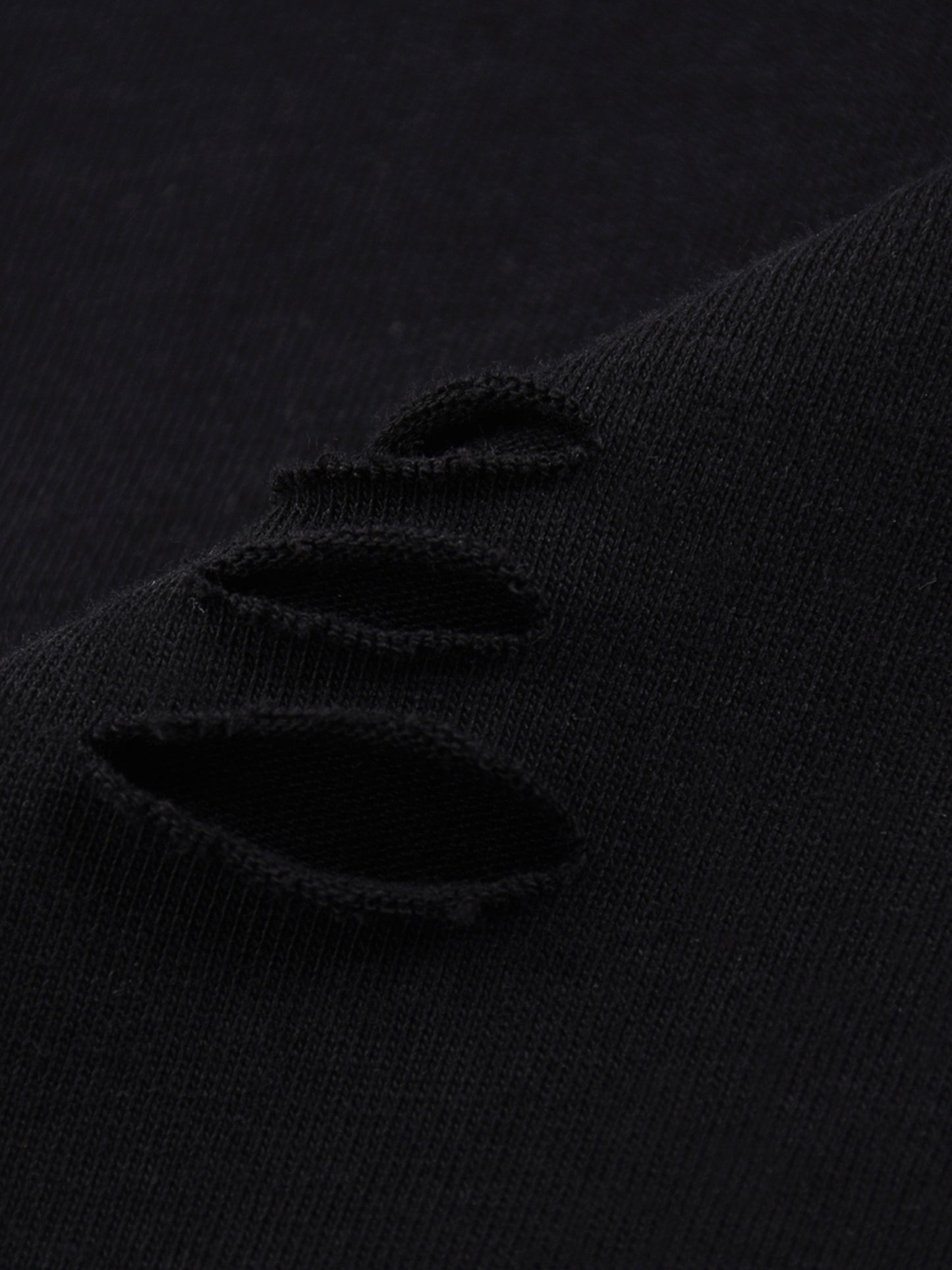 CURRY WIZZA - Snow Wash Raw Edge Cotton T-Shirt
