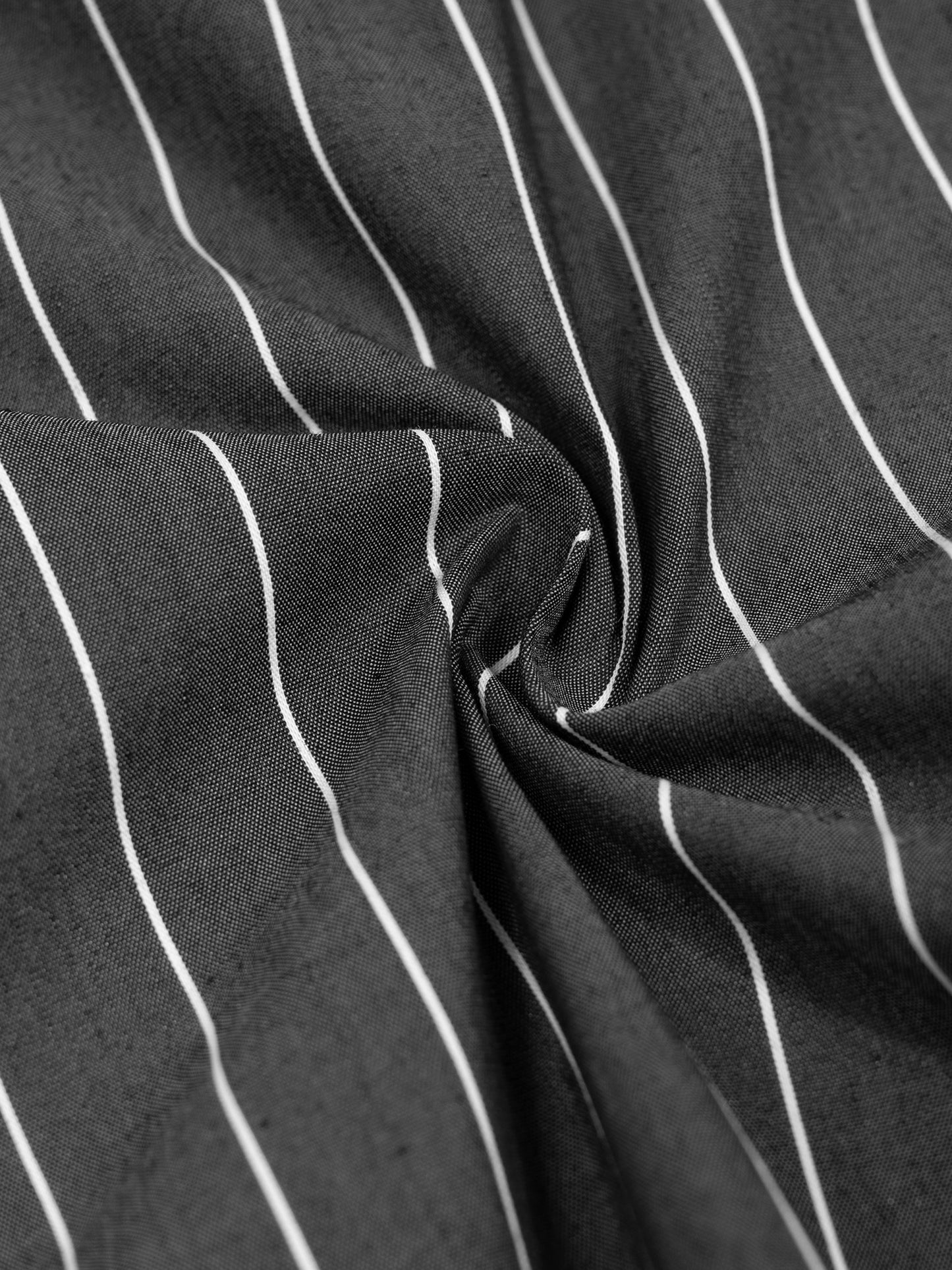 CW - Unisex Striped Boxy Button-Up Shirt