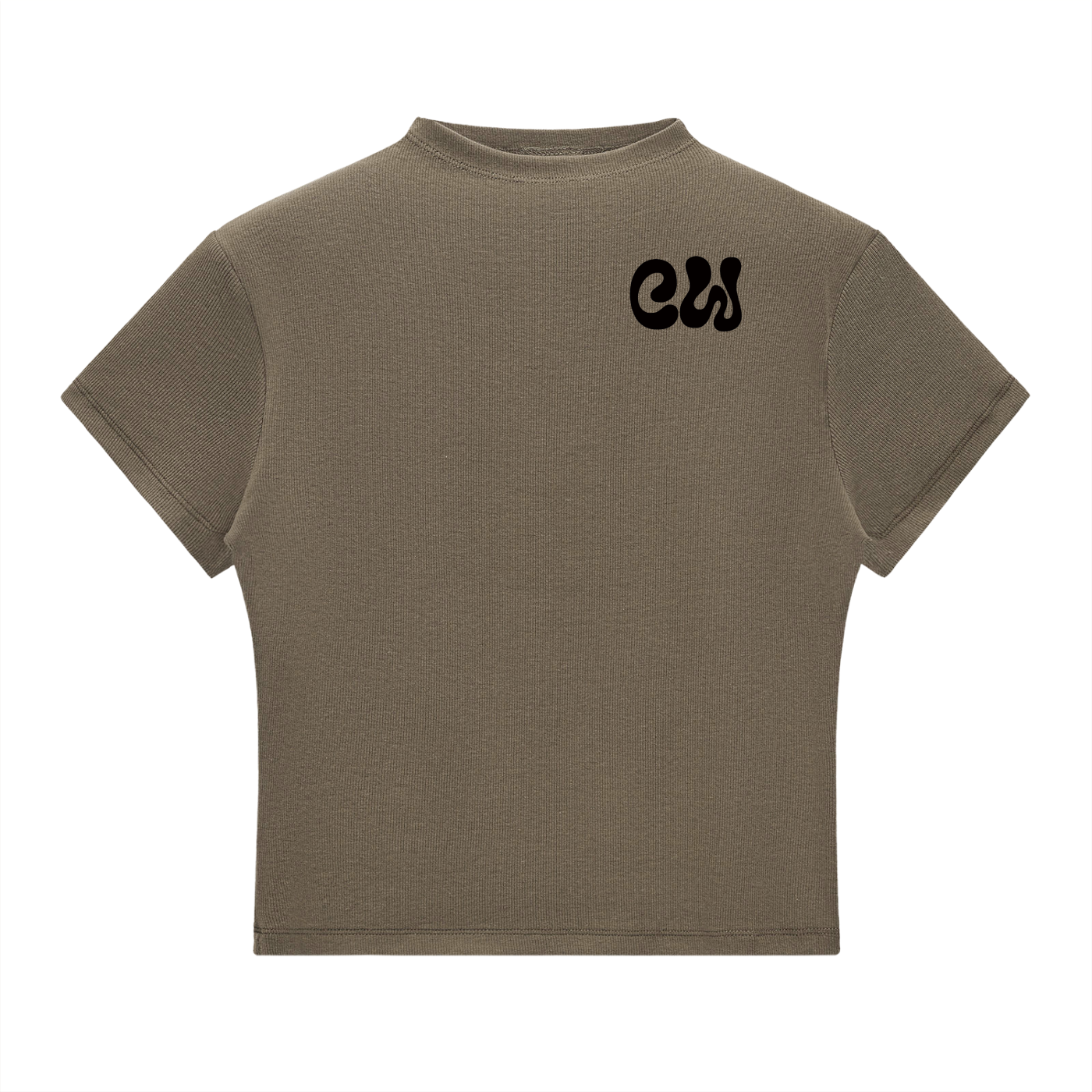 CW for HER - Essential Slim Fit Mock Neck T-Shirt