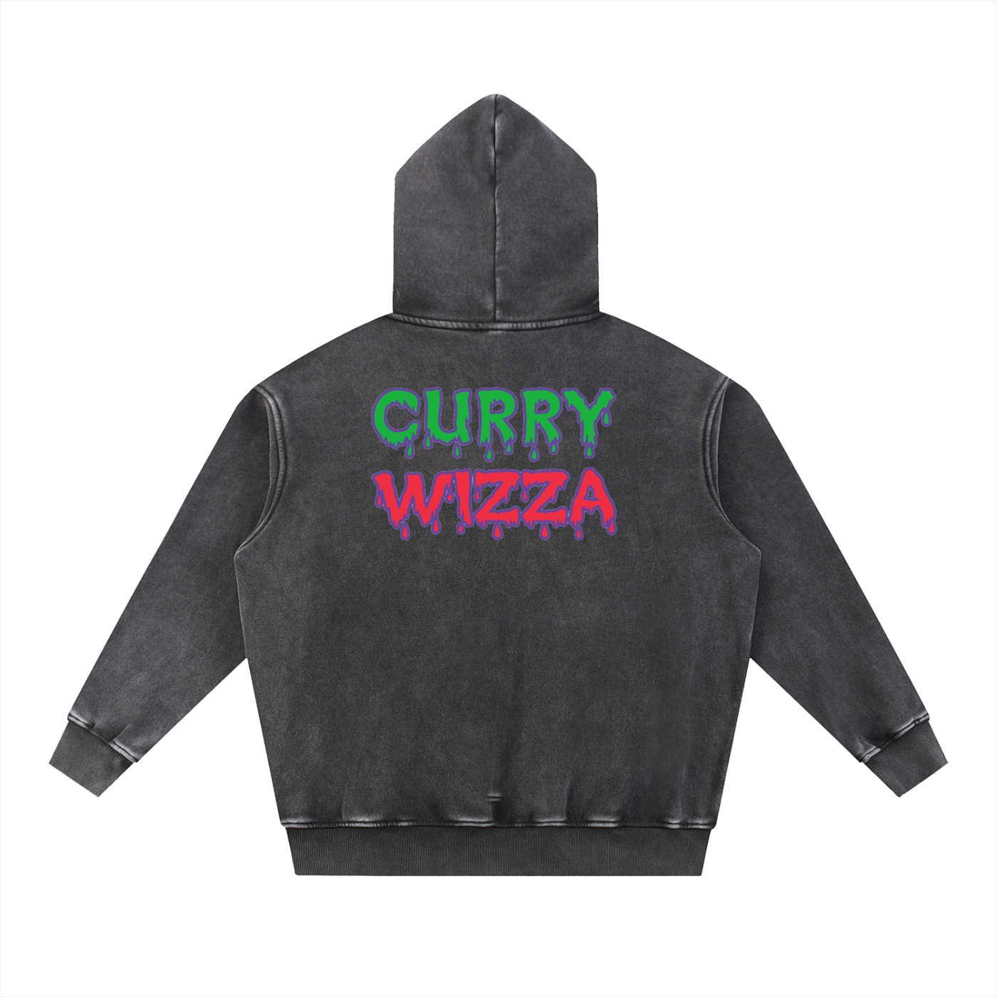 CW - Snow Wash Fleece Oversize Hoodie
