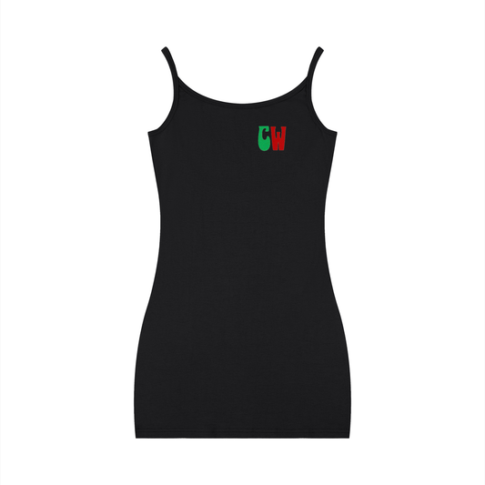CW for HER - Women's Solid Tight Sleeveless Dress