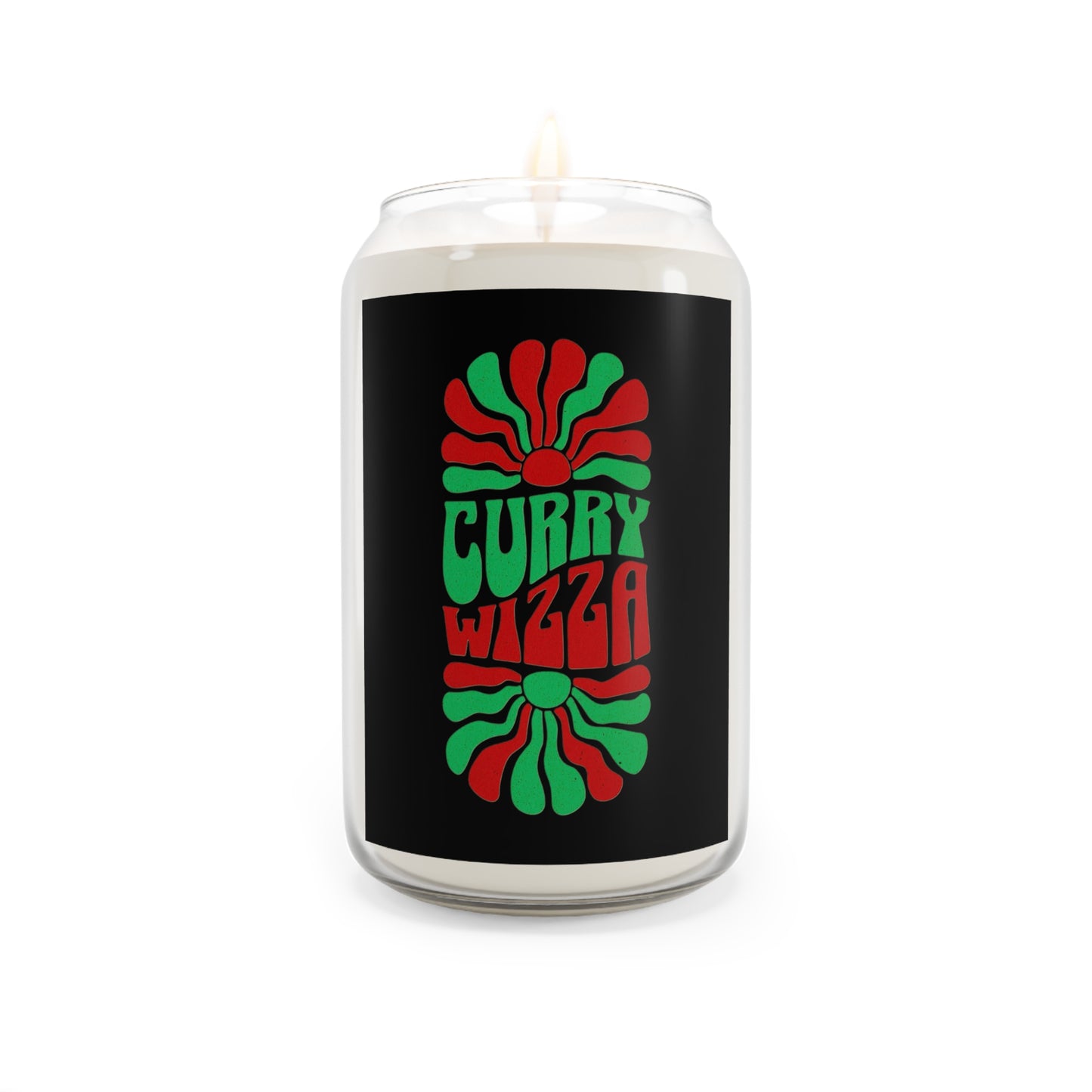 Curry Wizza Scented Soy Candle — 13.75 oz Aromatic Jar