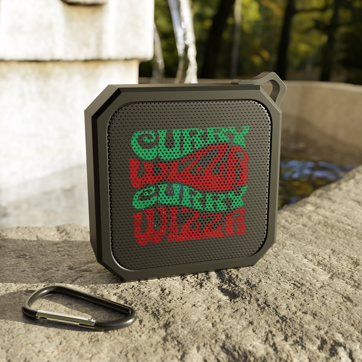 CURRY WIZZA - Blackwater Outdoor Bluetooth Speaker —  Retro Graphic Portable Speaker