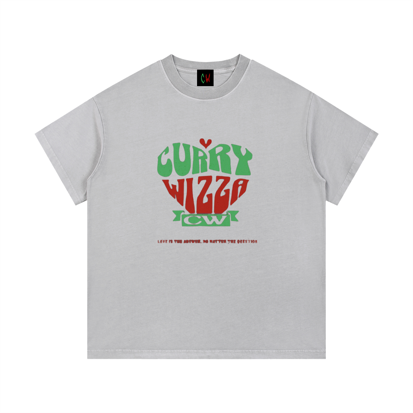 CURRY WIZZA - Vintage Wash Cotton T-Shirt
