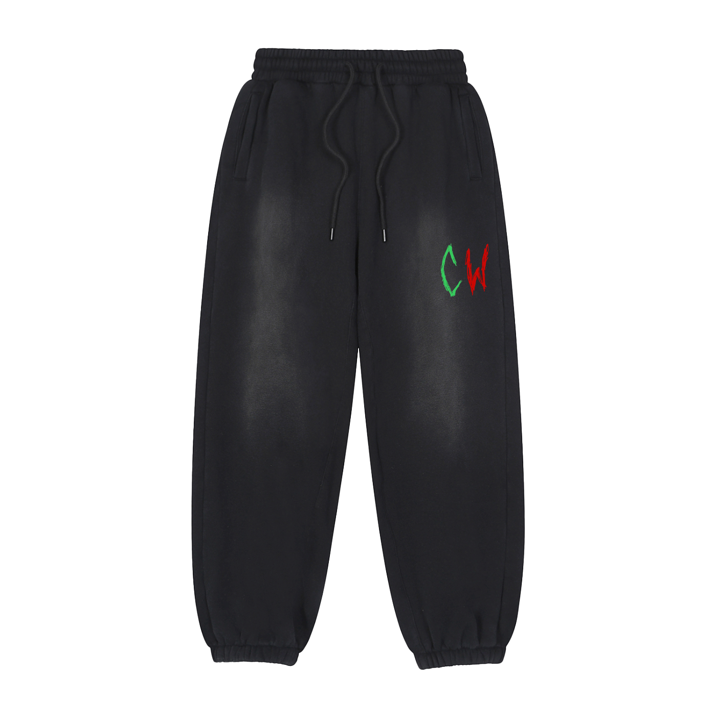 CW - Vintage Washed Fleece Jogger Sweatpants