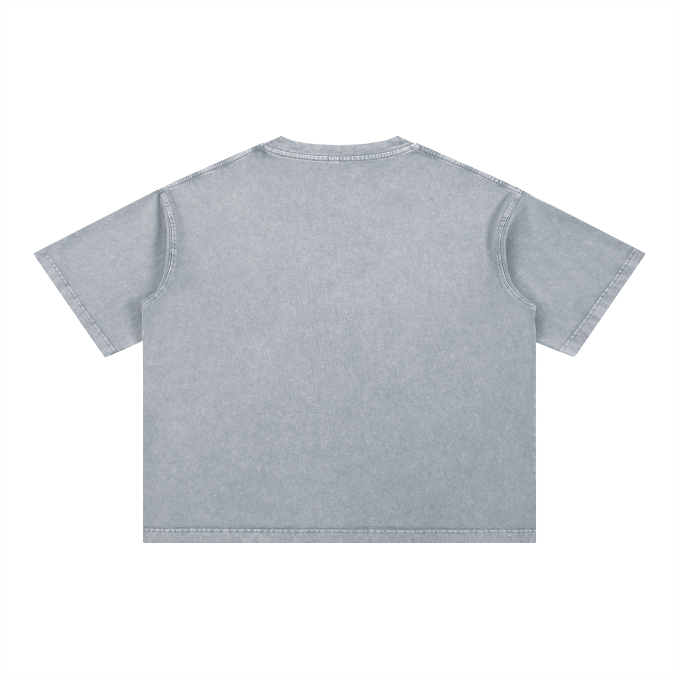 CURRY WIZZA - Mineral Wash Boxy Cotton T-Shirt