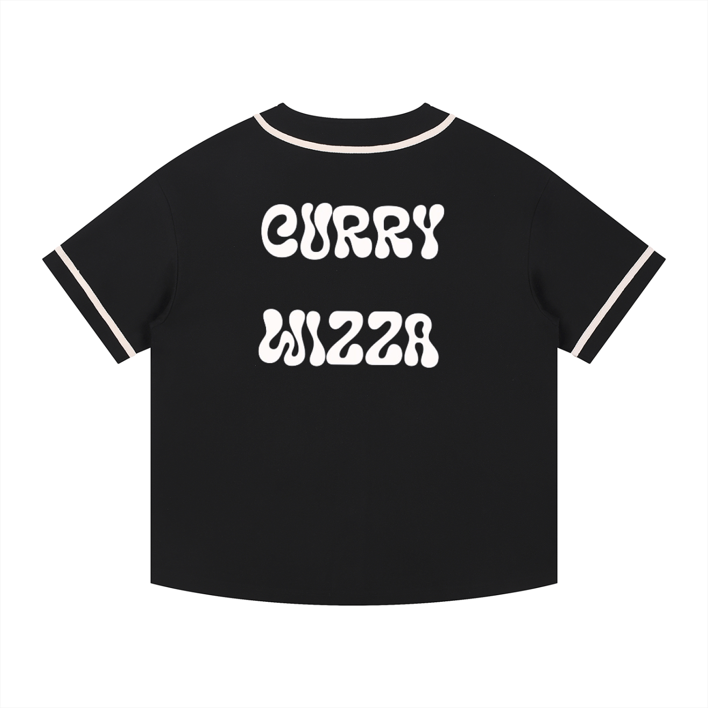 CW - Contrast Piped Button-Up Jersey