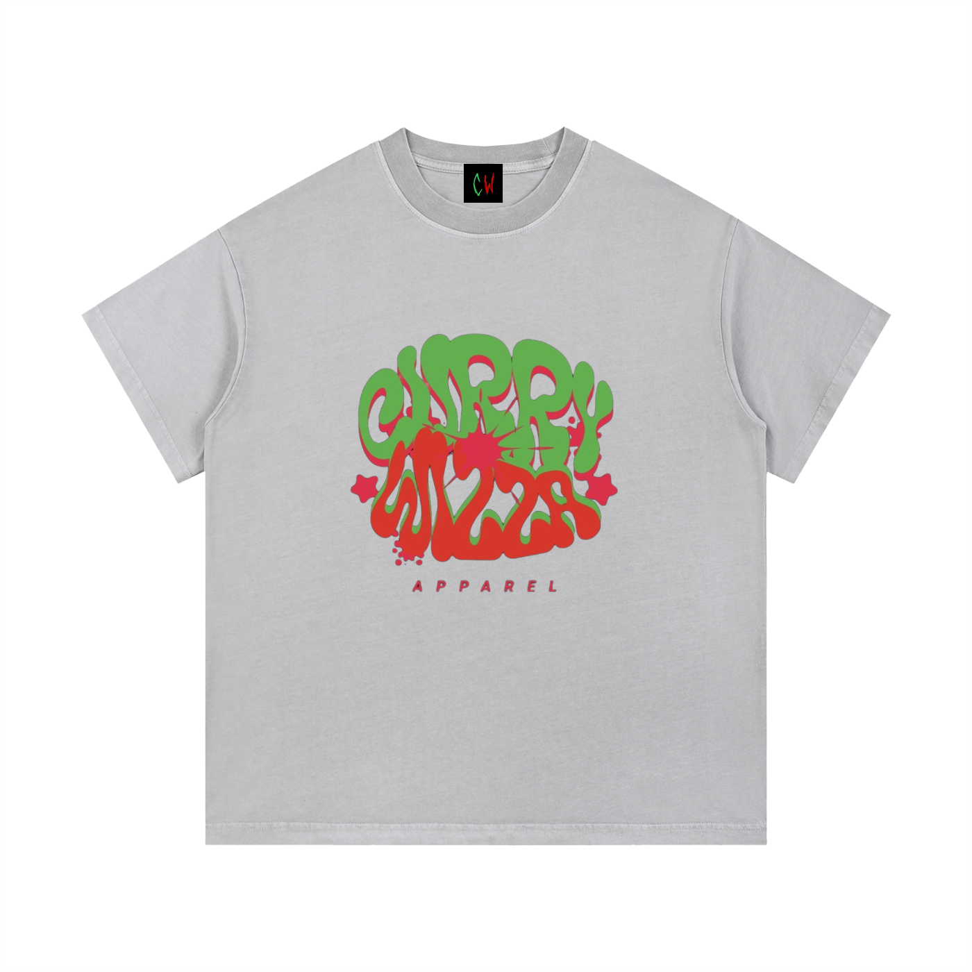 CURRY WIZZA - Vintage Wash Cotton T-Shirt