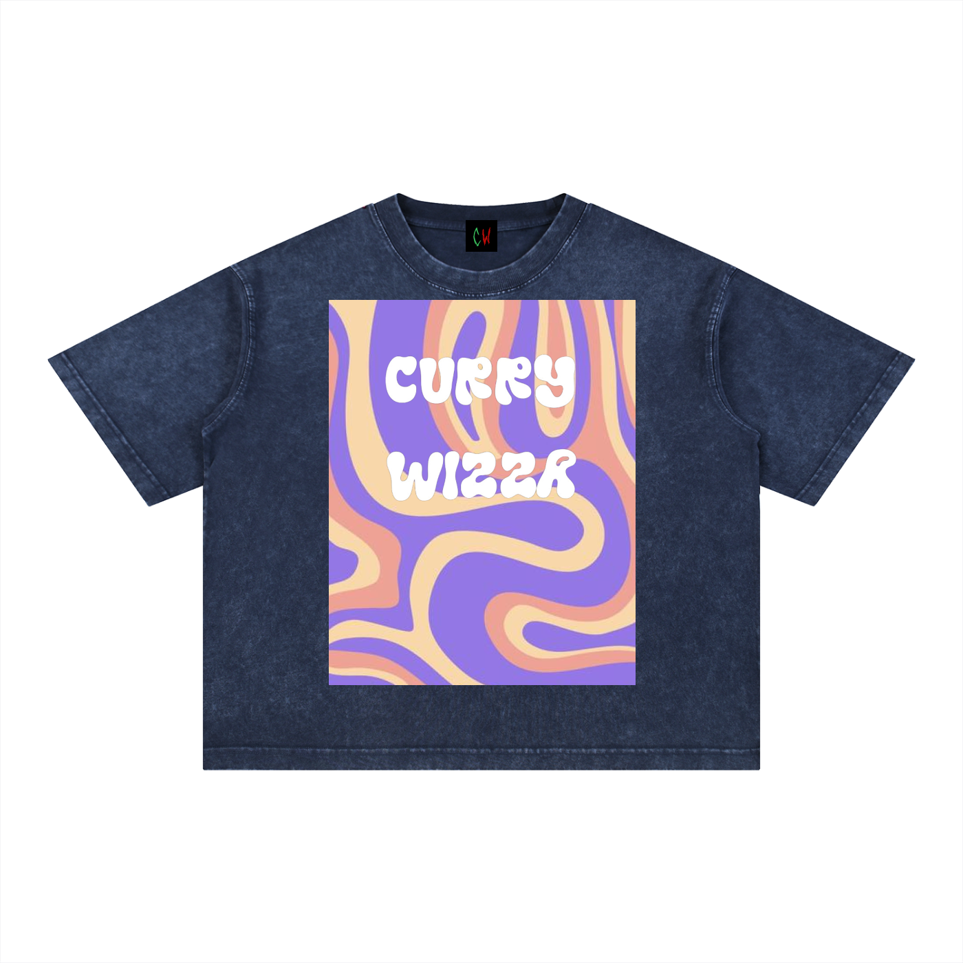 Mineral Wash Boxy Cotton T-Shirt