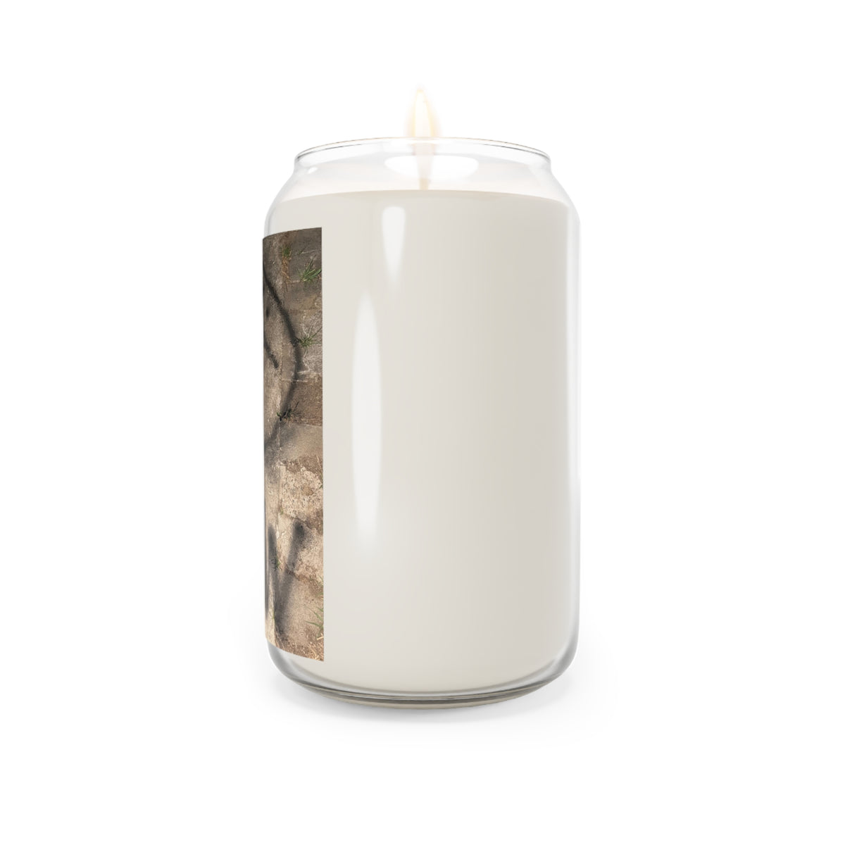 CW - Soy Candle 13.75oz — Urban Graffiti Pentagram Design, Scented Jar Candle