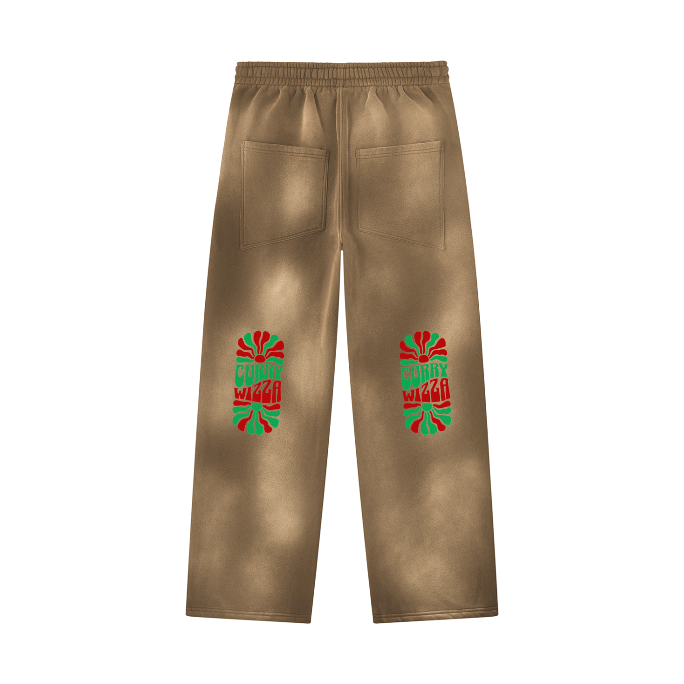 CW - Unisex Sunfade Wide Leg Fleece Sweatpants