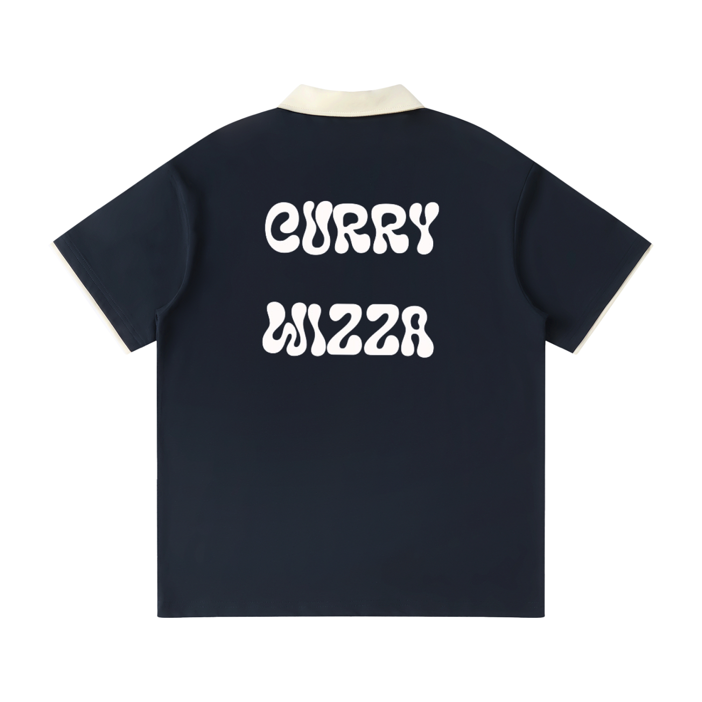 CW - Contrast Collar Raglan Polo Shirt