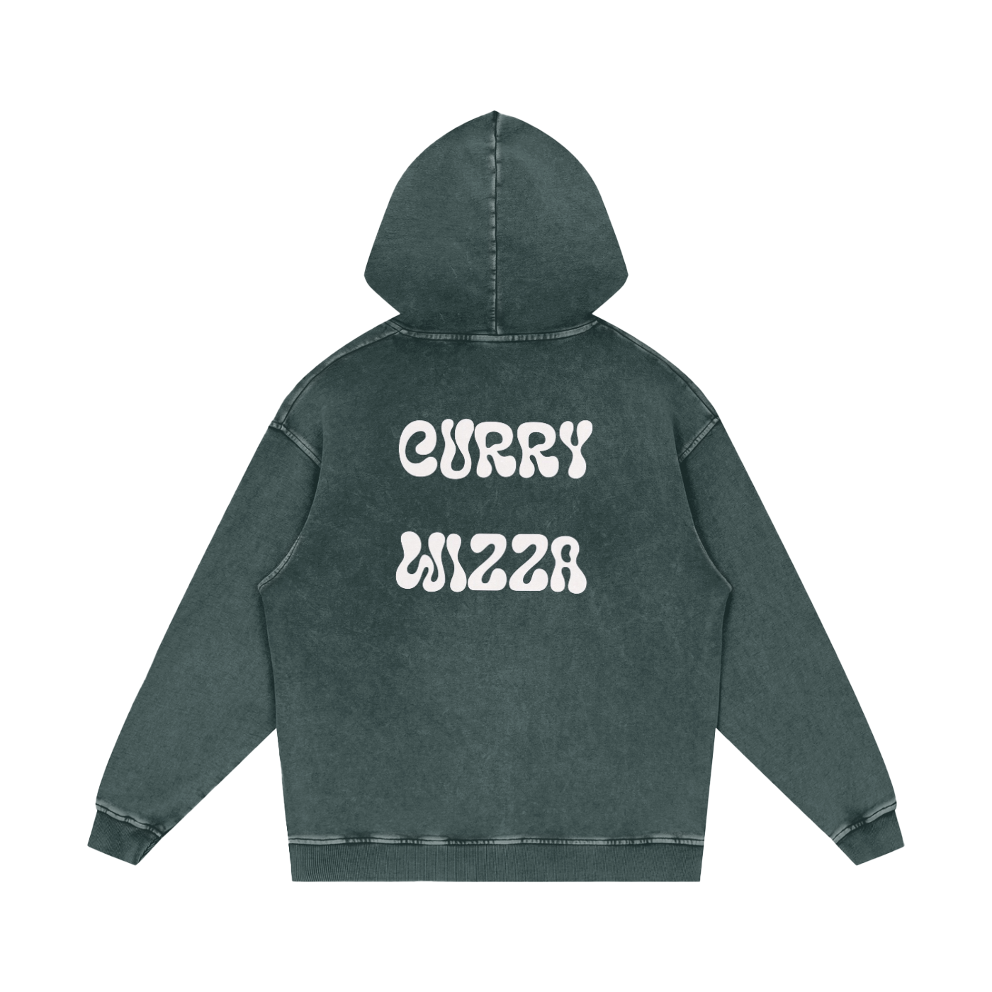 CW - Snow Washed Loose Cotton Hoodie