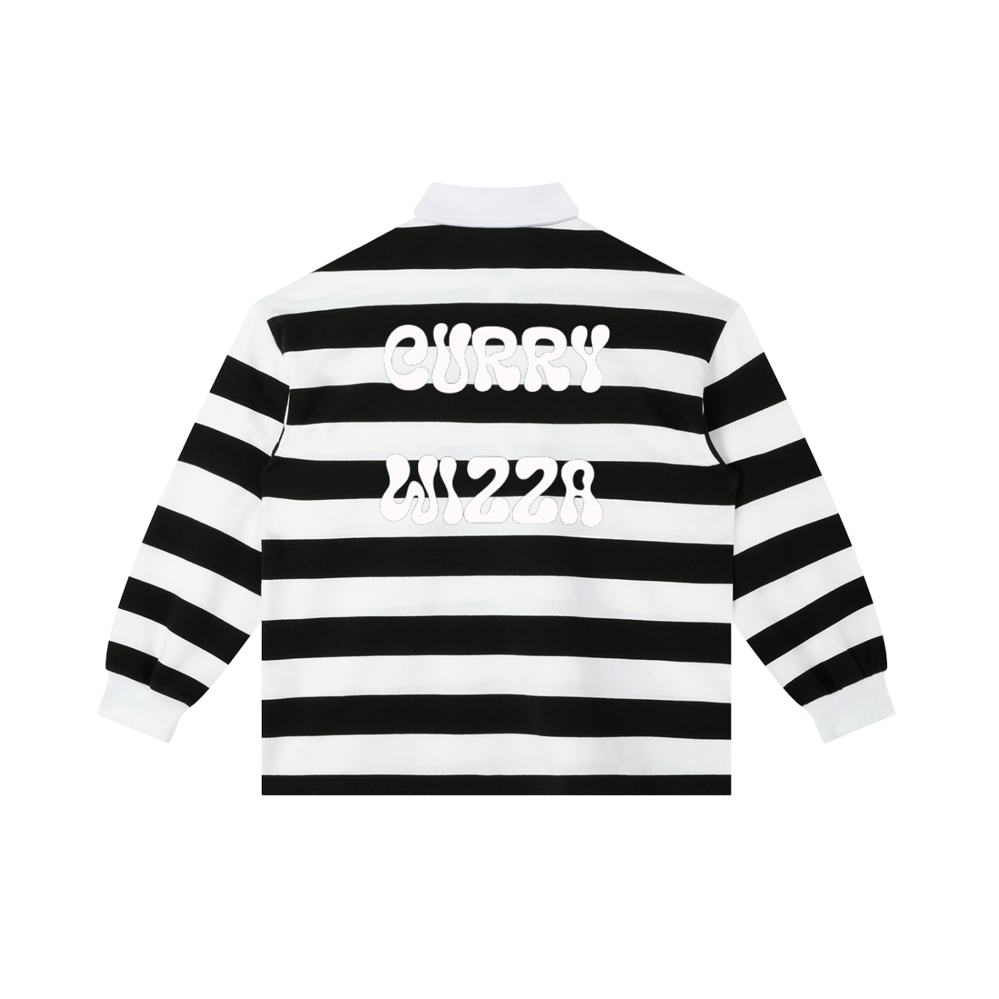 CW - Color Block Stripe Polo Shirt