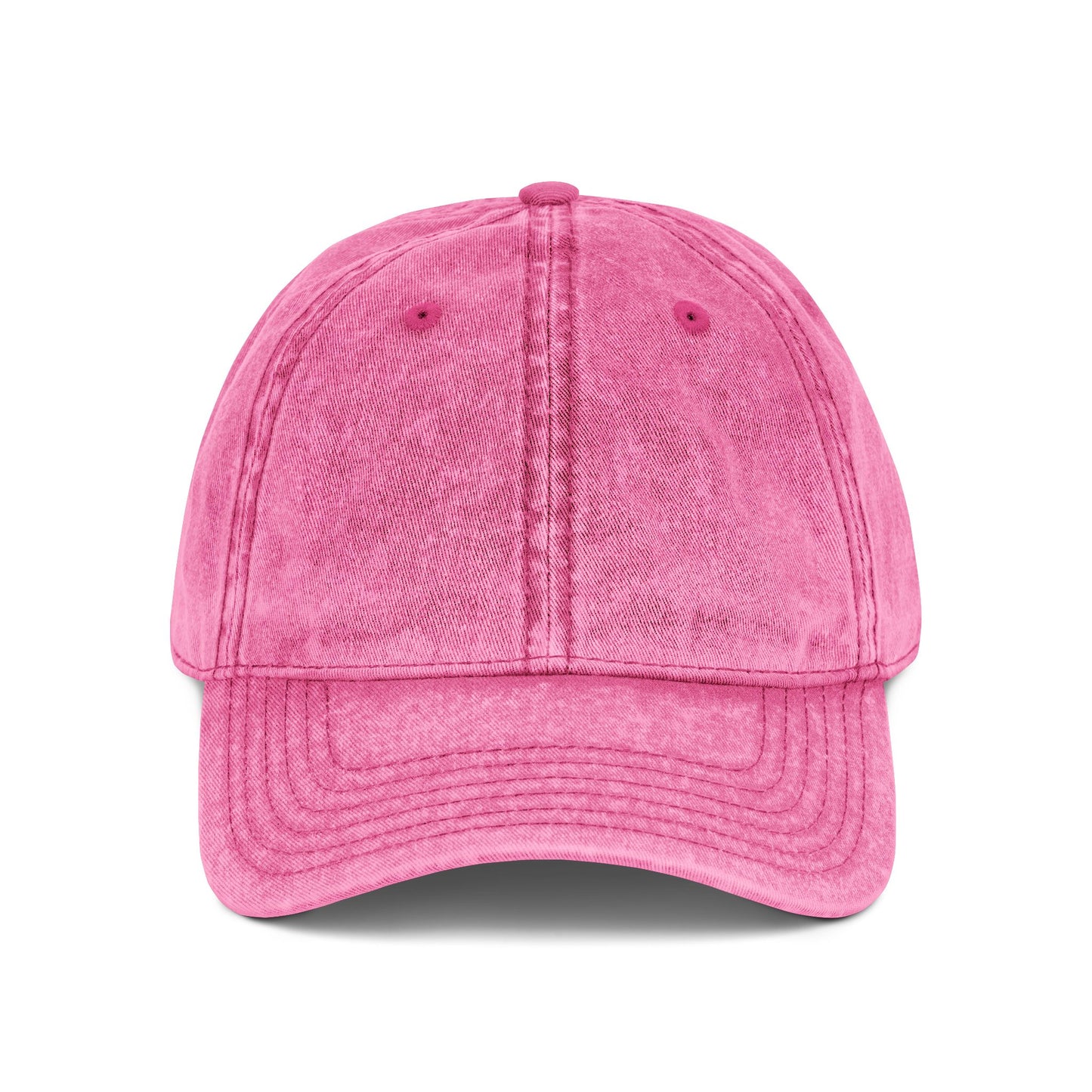 CW - Vintage Embroidered Cap – Washed Red Baseball Hat