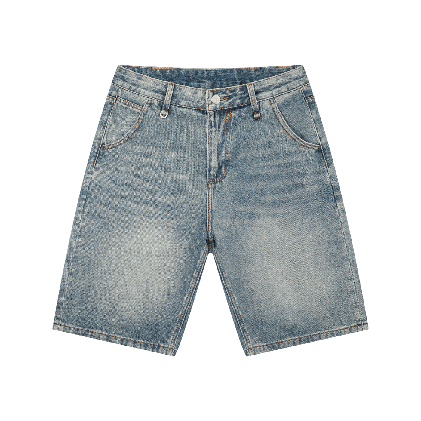 CW - Men's Vintage Wash Denim Shorts