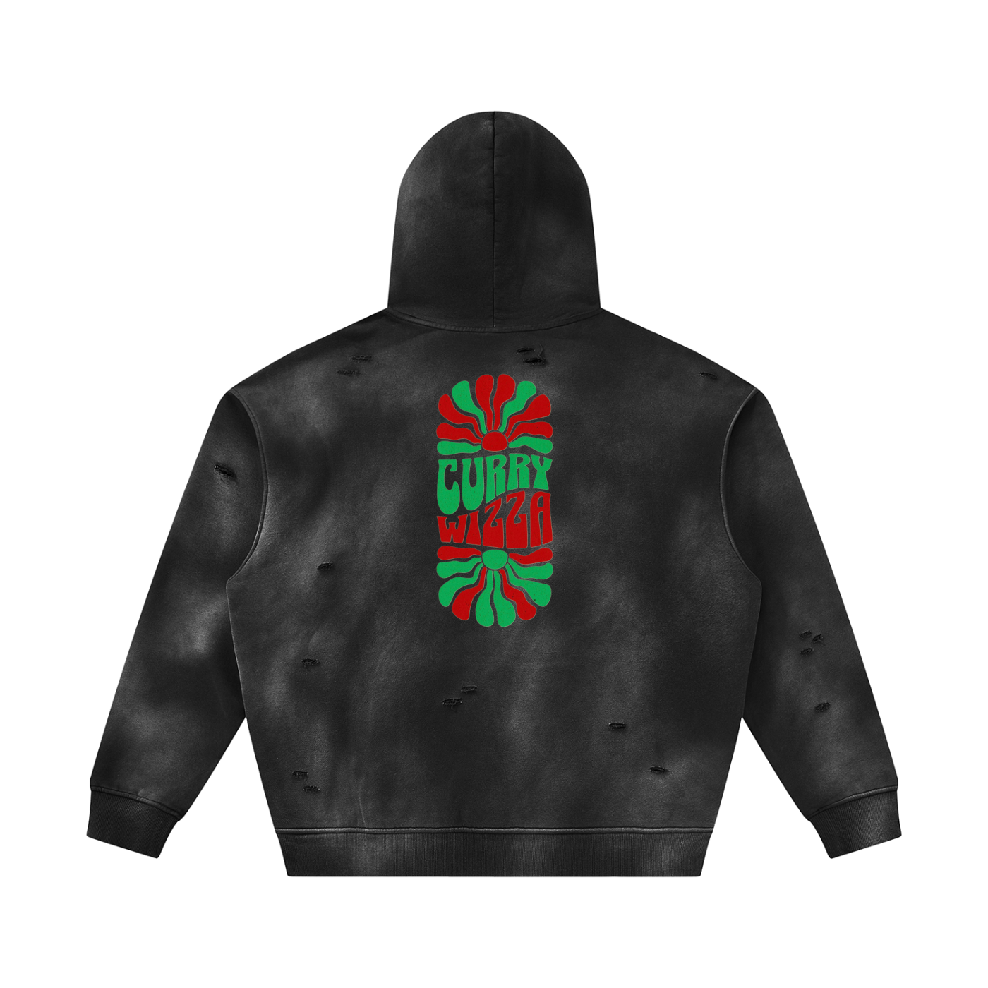 CW - Unisex Sunfade Frayed Fleece Hoodie