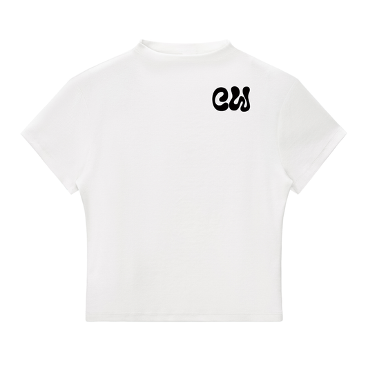CW for HER - Essential Slim Fit Mock Neck T-Shirt