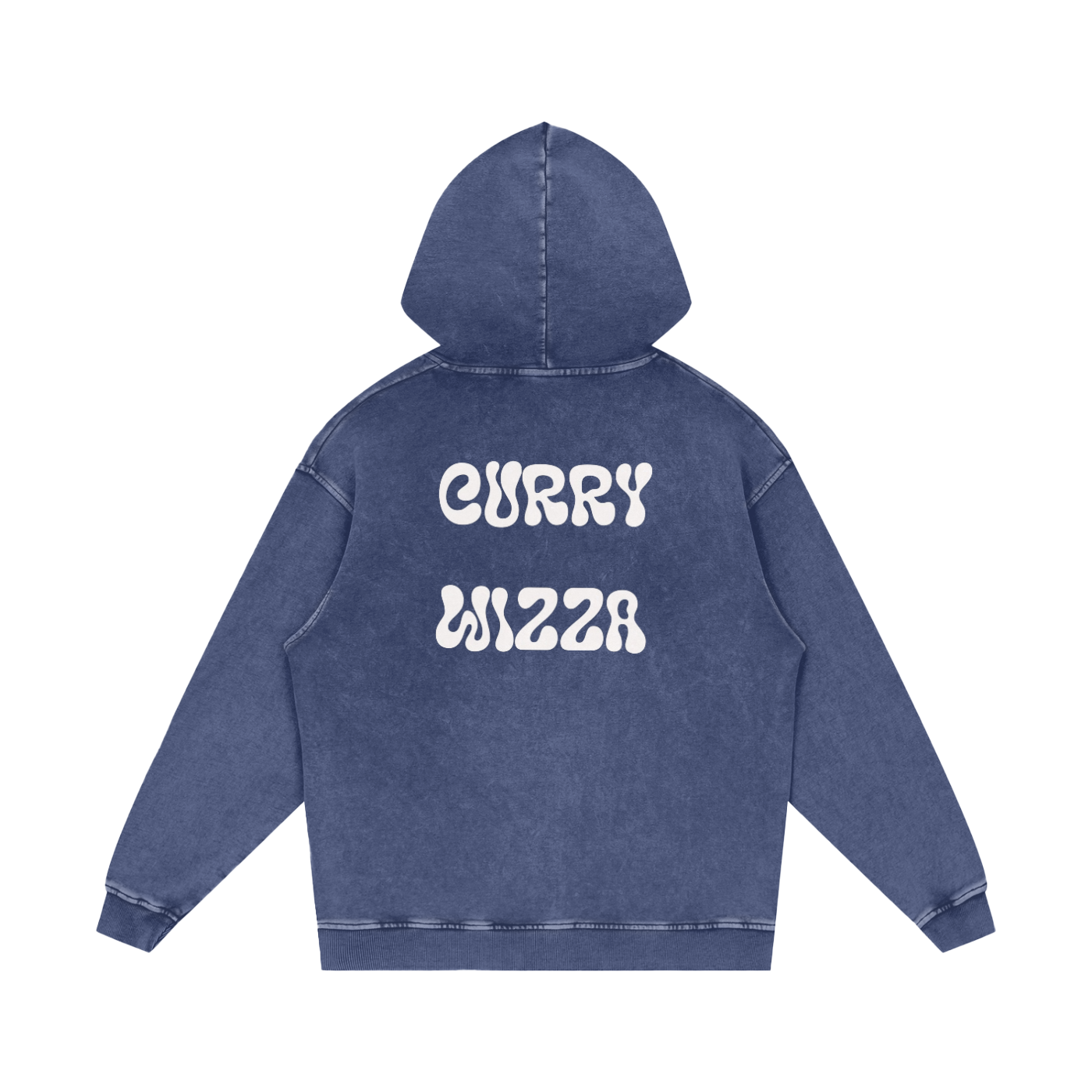 CW - Snow Washed Loose Cotton Hoodie