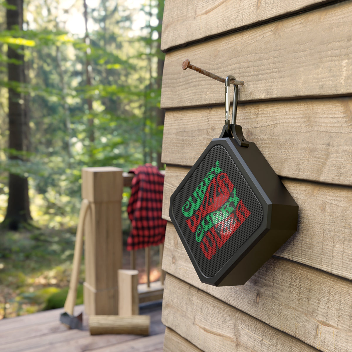 CURRY WIZZA - Blackwater Outdoor Bluetooth Speaker —  Retro Graphic Portable Speaker