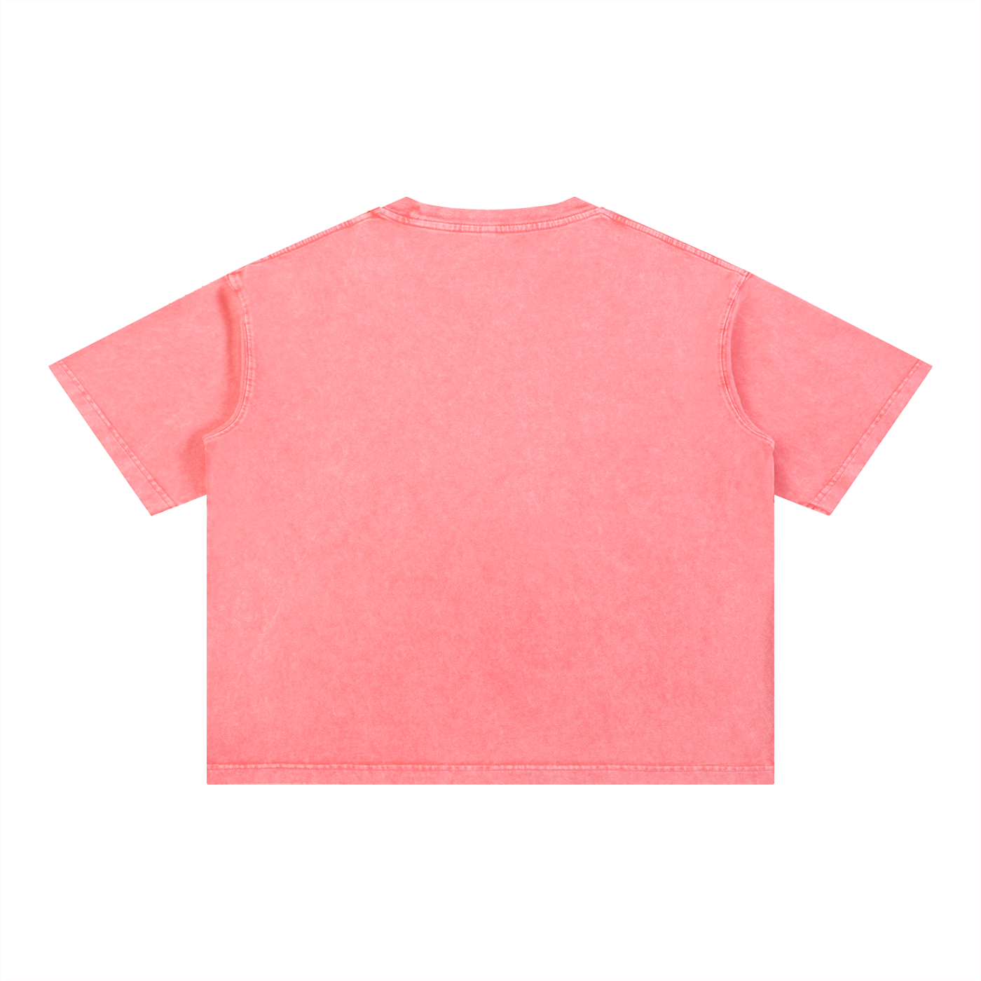 CURRY WIZZA - Mineral Wash Boxy Cotton T-Shirt