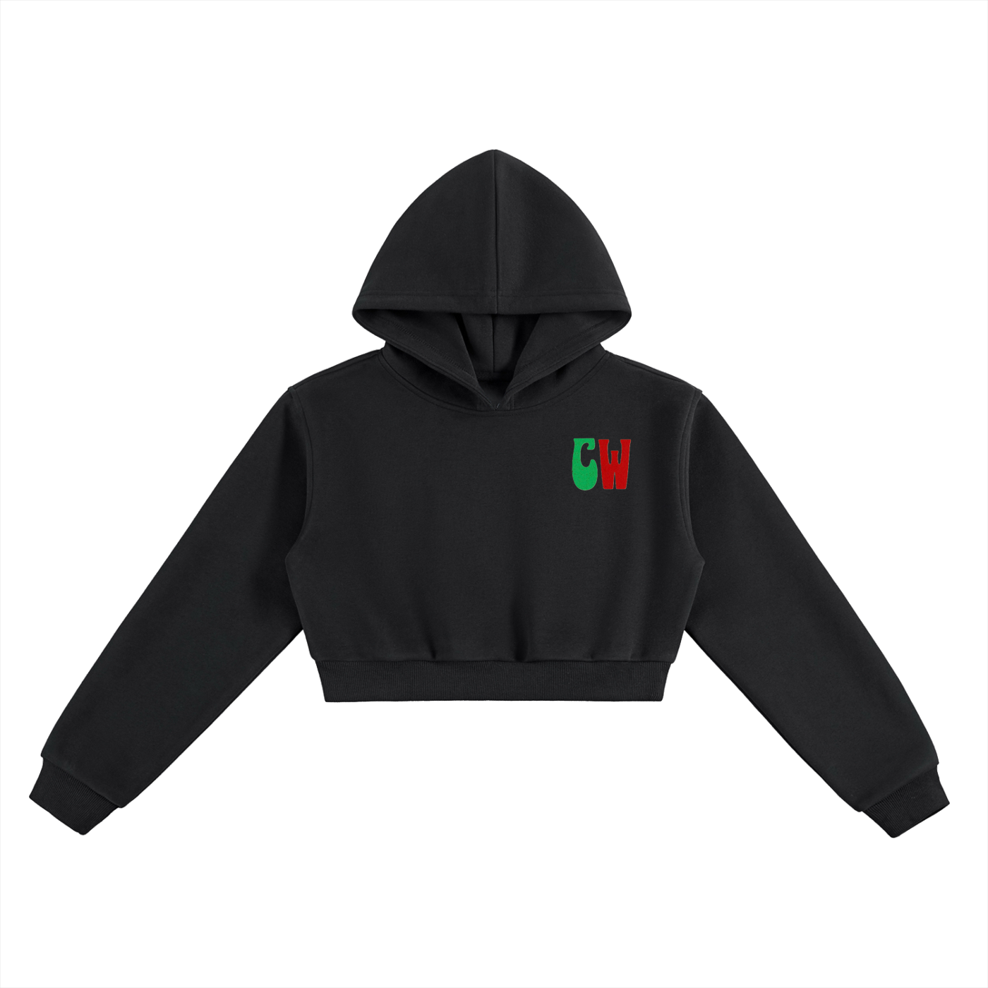 CW for HER - Essential Cropped Hoodie