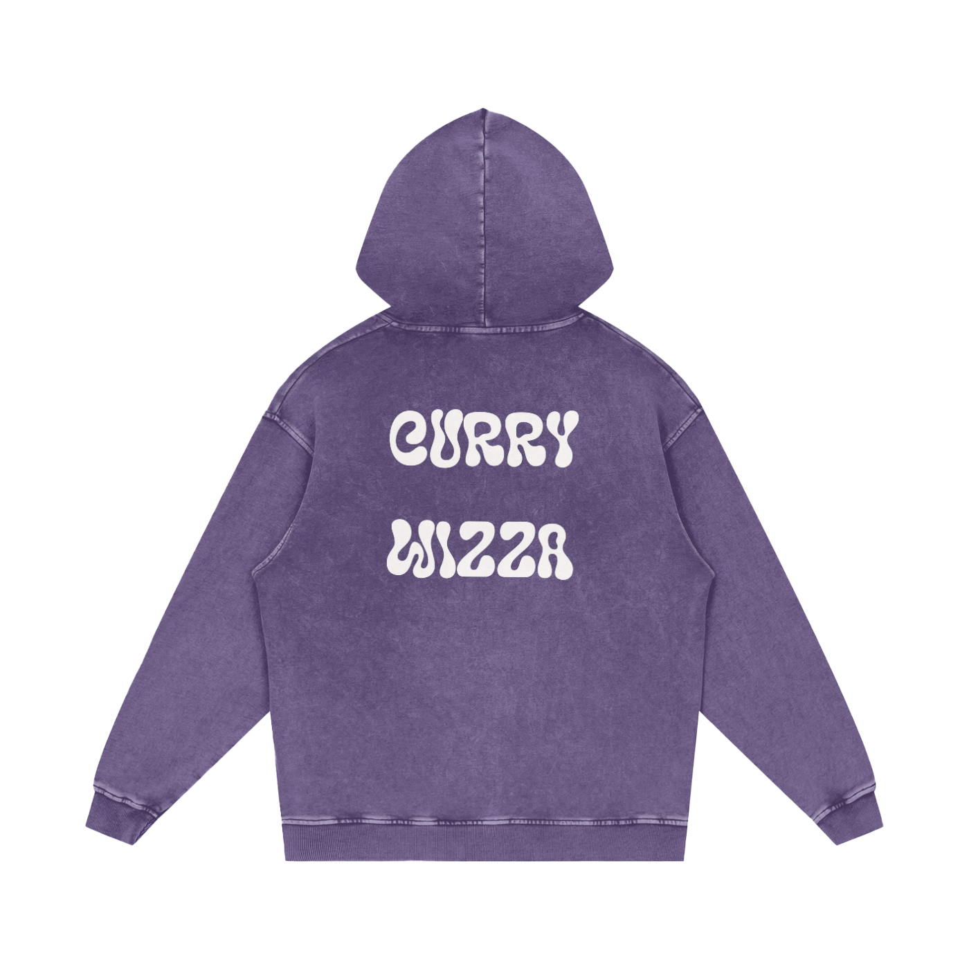 CW - Snow Washed Loose Cotton Hoodie