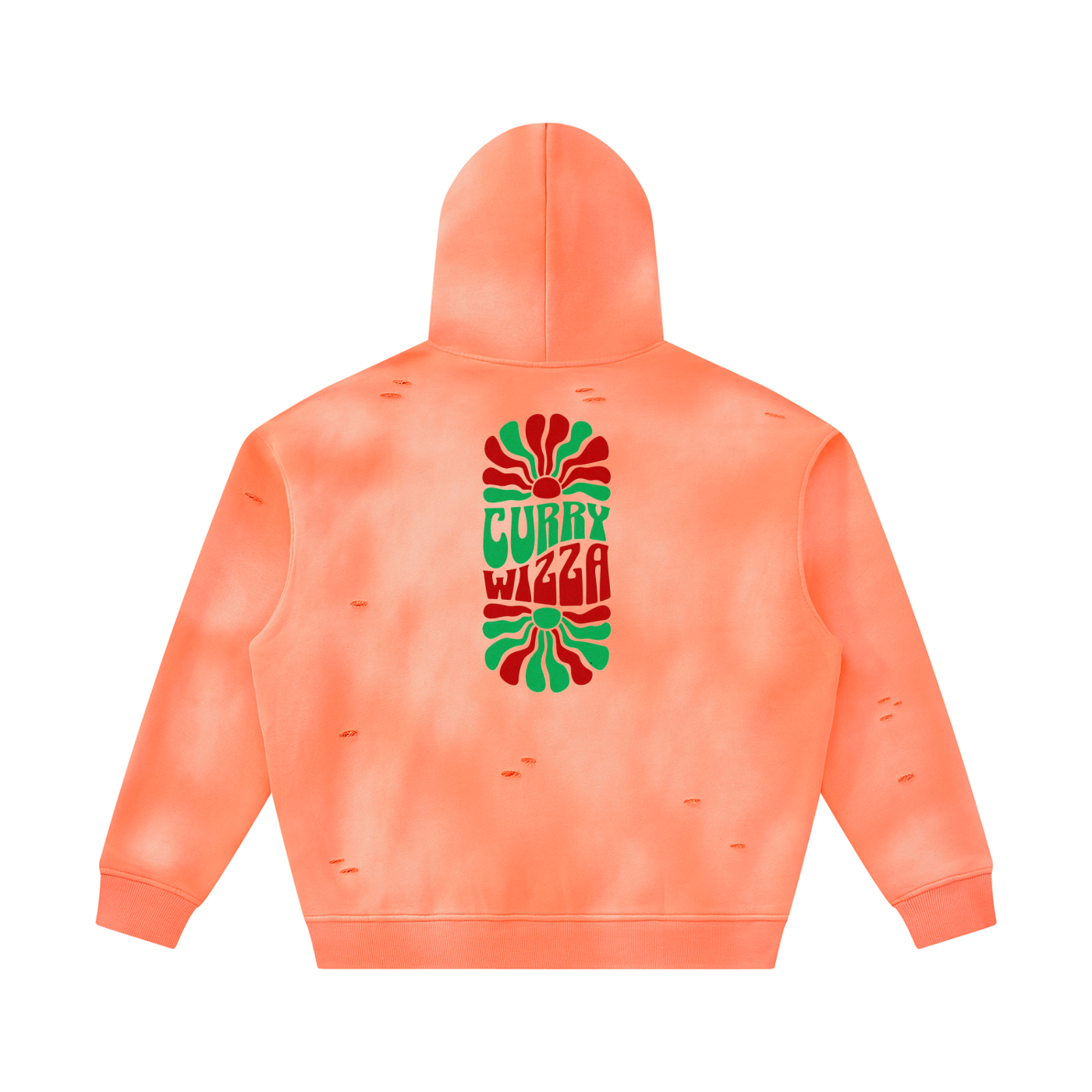 CW - Unisex Sunfade Frayed Fleece Hoodie