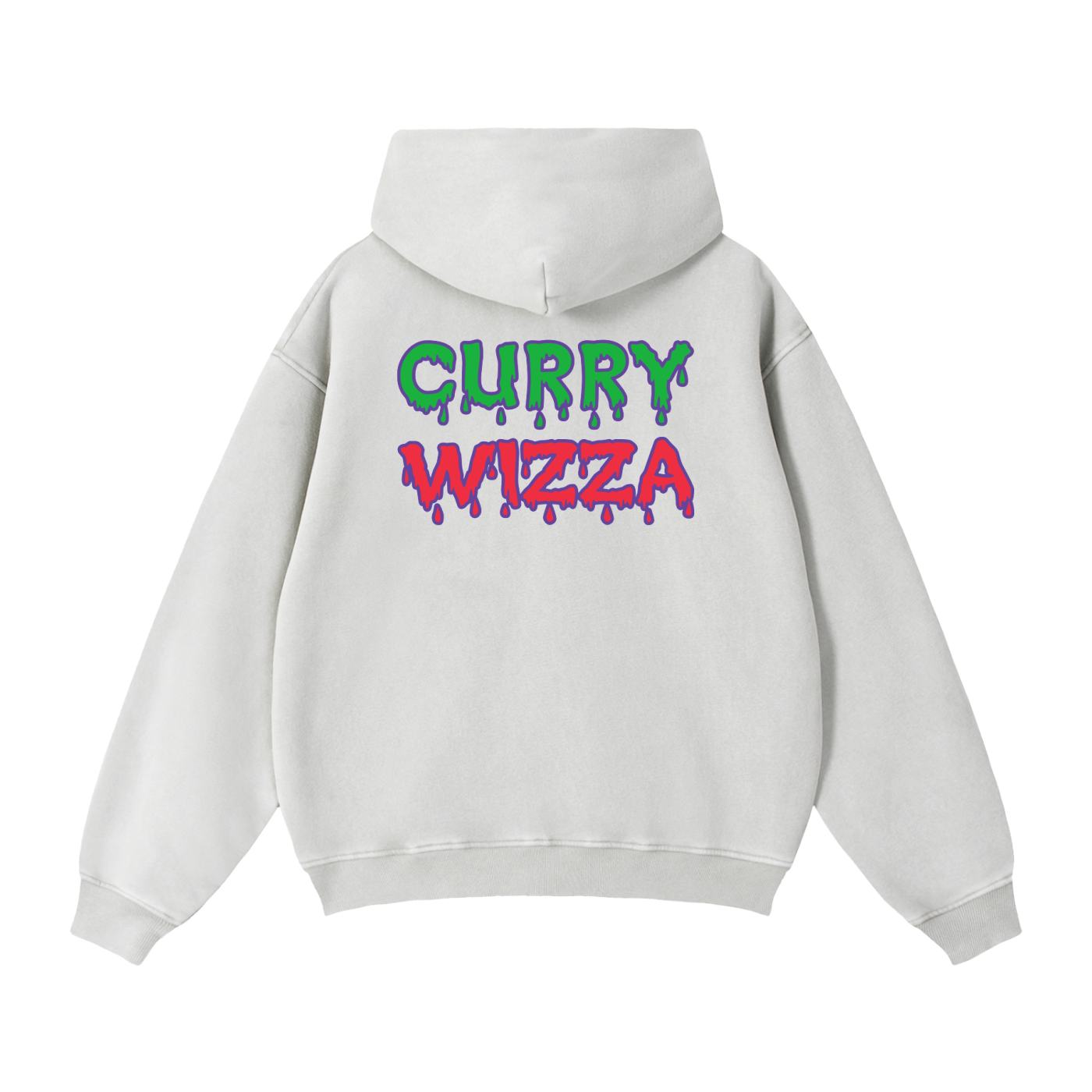 CW - Zip-Through Boxy Fleece Hoodie