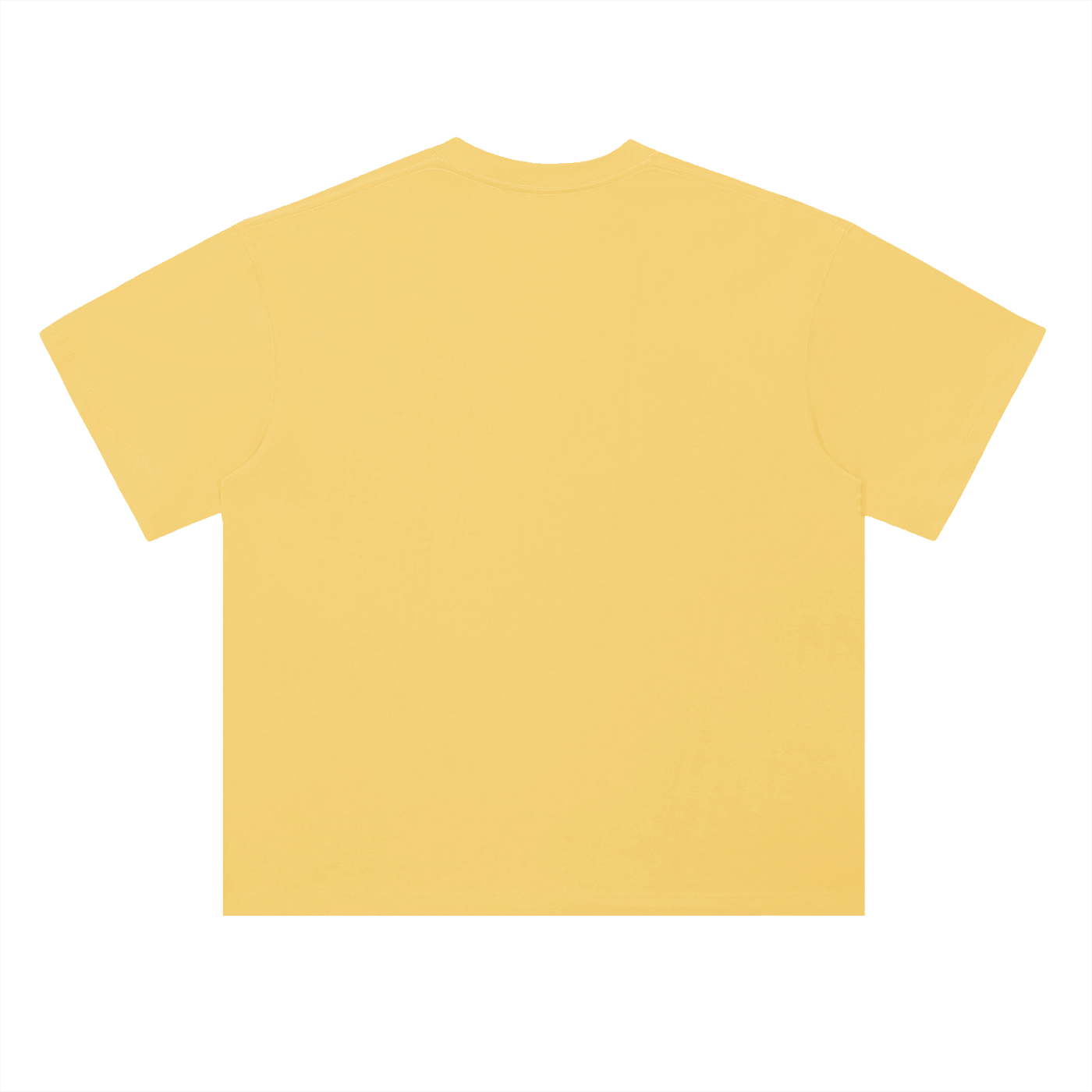 CURRY WIZZA -Heavyweight Drop Shoulder Cotton T-Shirt