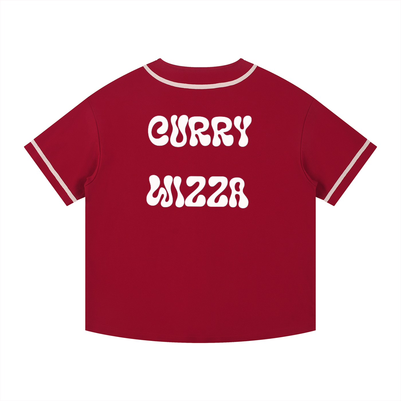CW - Contrast Piped Button-Up Jersey