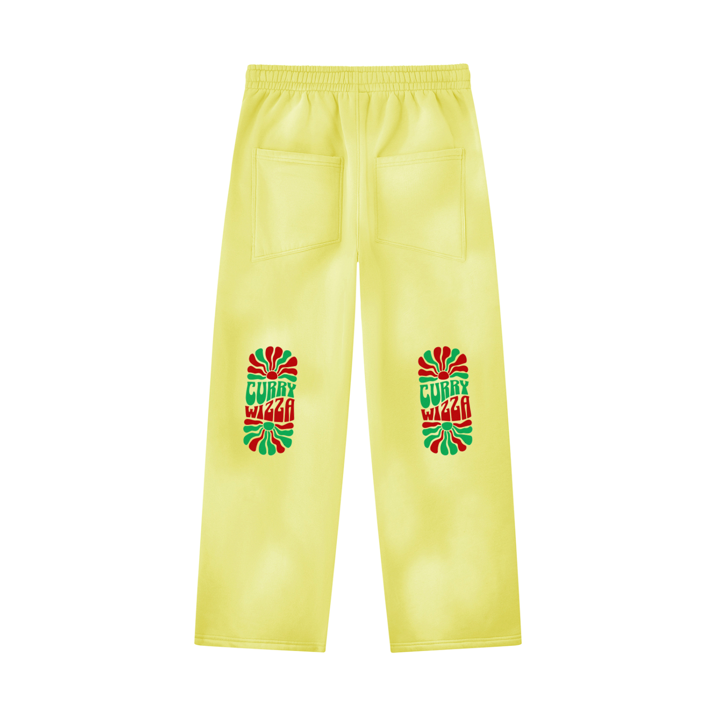 CW - Unisex Sunfade Wide Leg Fleece Sweatpants