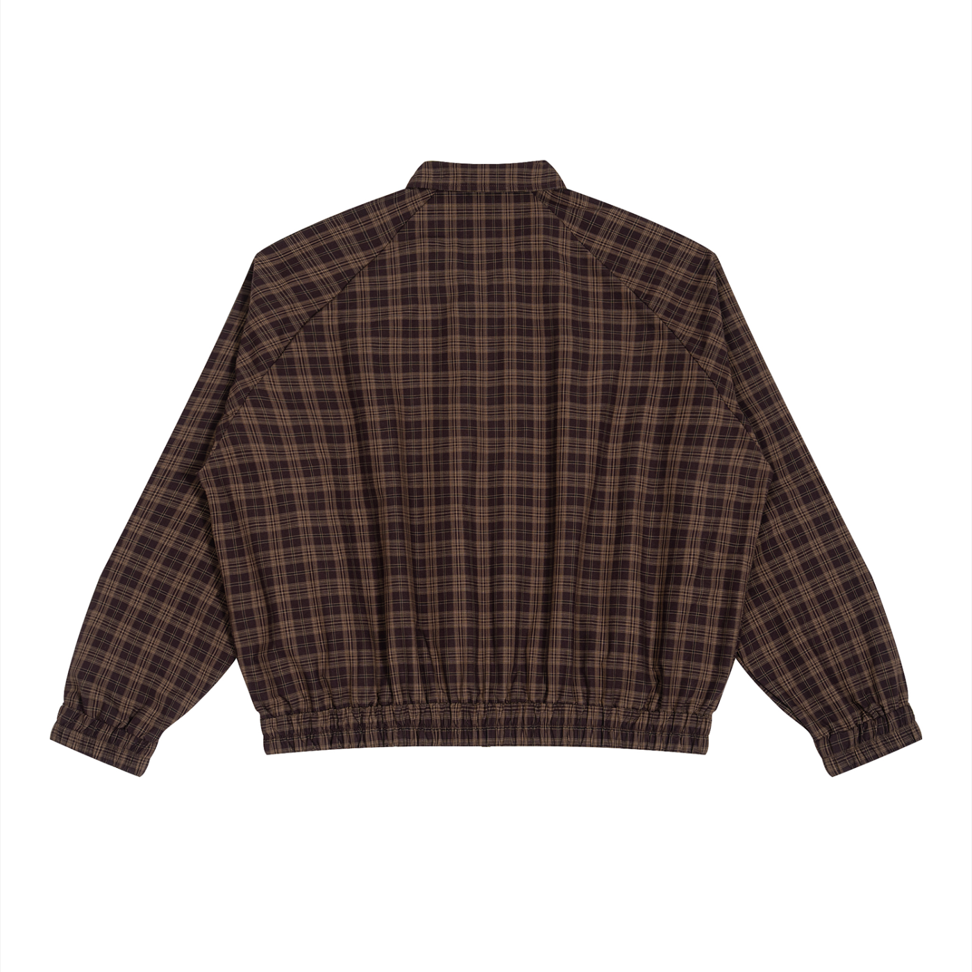 CW - Unisex Plaid Full-Zip Track Jacket