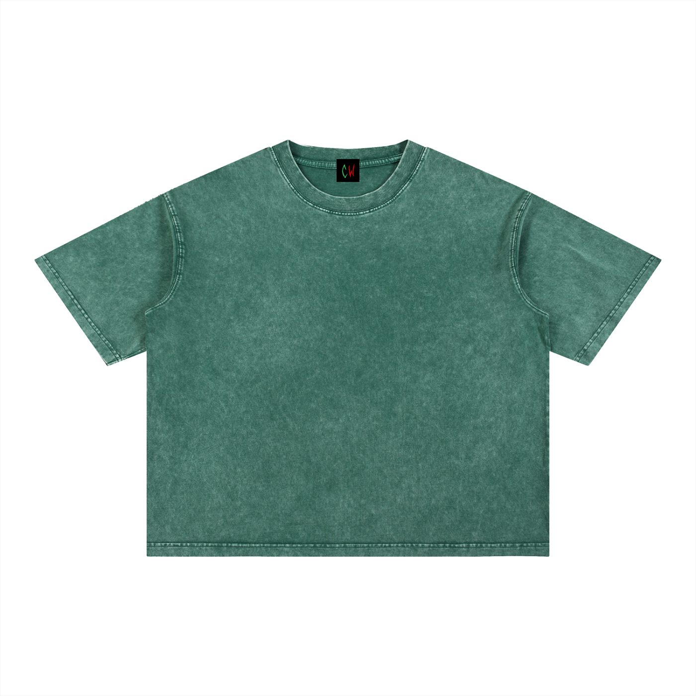 CW - Mineral Wash Boxy Cotton T-Shirt