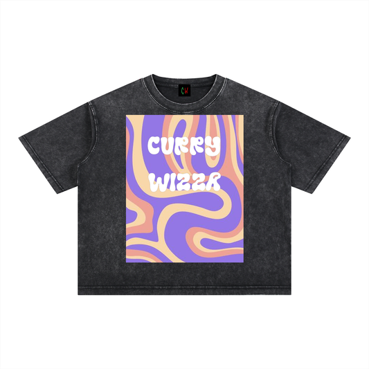 Mineral Wash Boxy Cotton T-Shirt