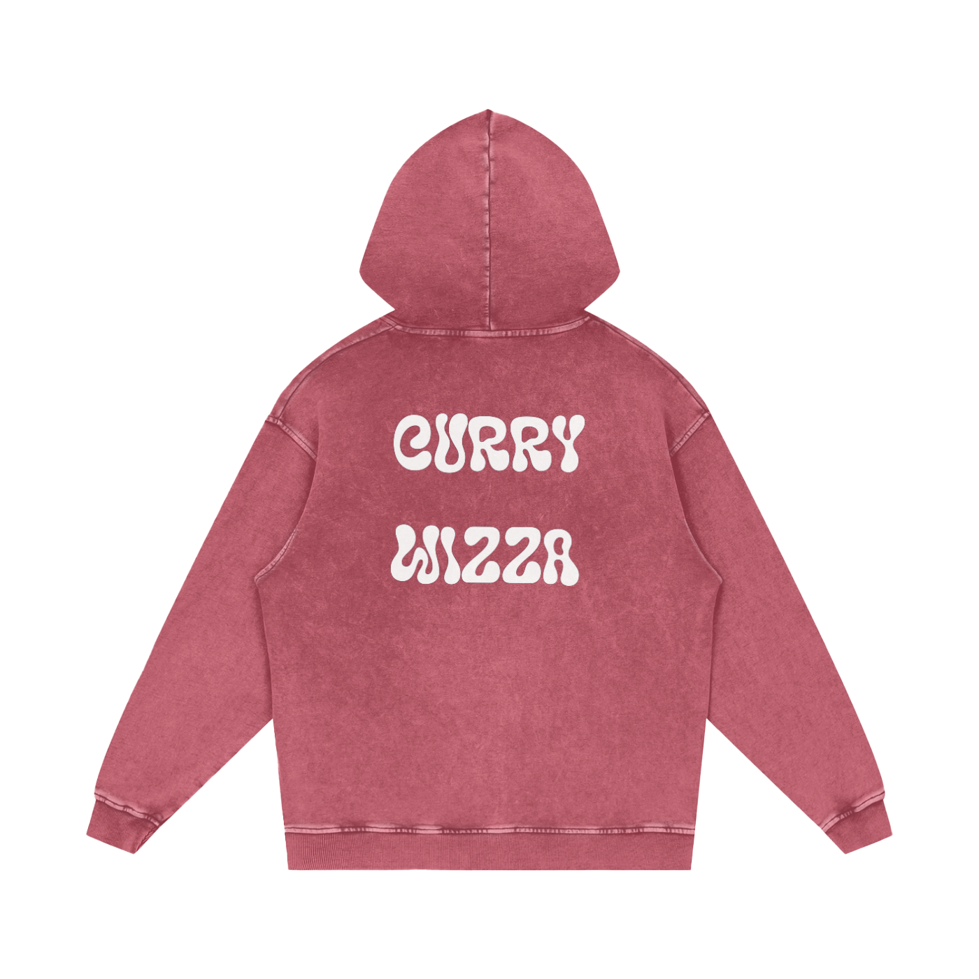 CW - Snow Washed Loose Cotton Hoodie
