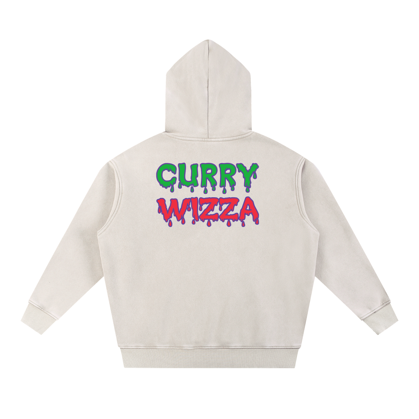 CW - Snow Wash Fleece Oversize Hoodie