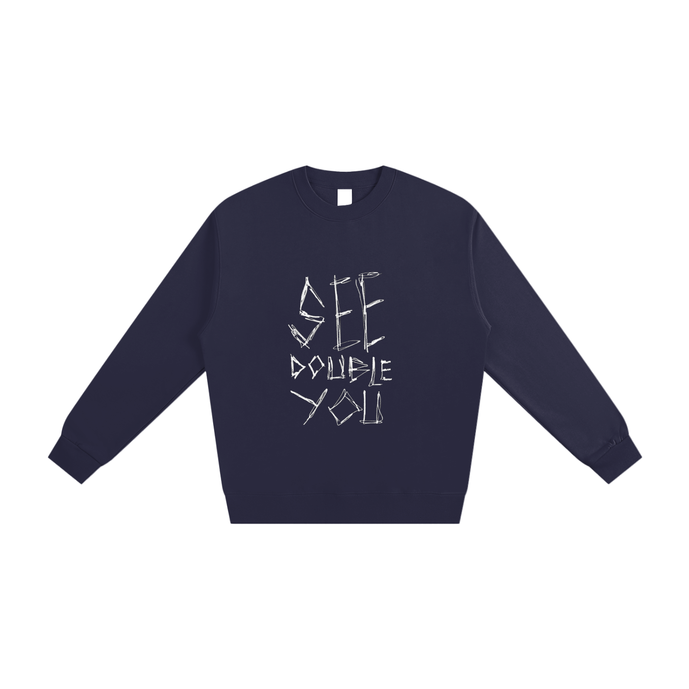 SEE DOUBLE YOU - Heavyweight Essential Sweatshirt