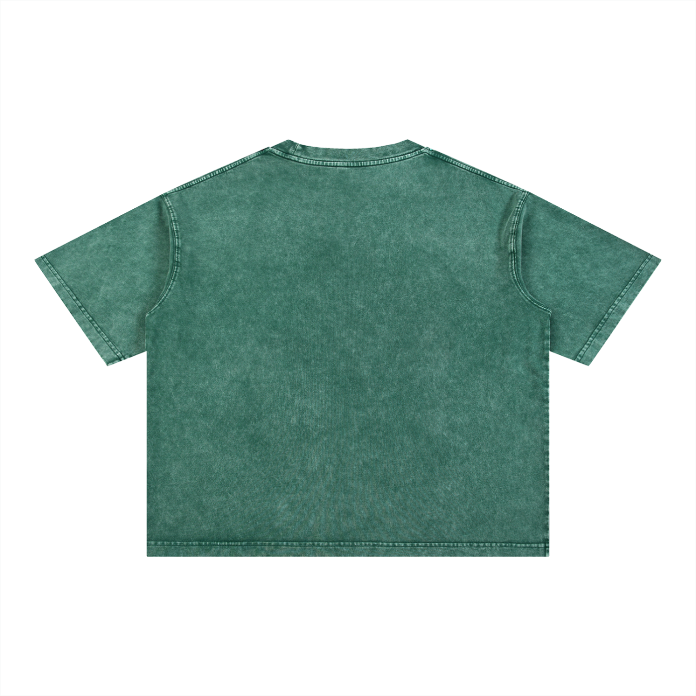 CURRY WIZZA - Mineral Wash Boxy Cotton T-Shirt