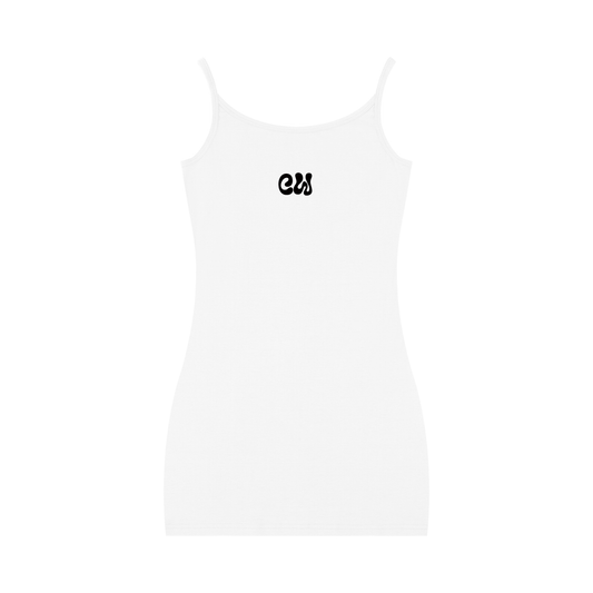 CW for HER - Women's Solid Tight Sleeveless Dress