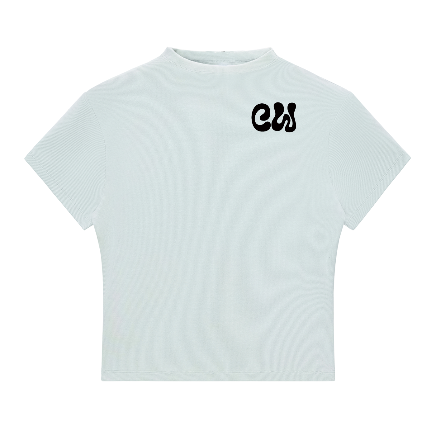 CW for HER - Essential Slim Fit Mock Neck T-Shirt