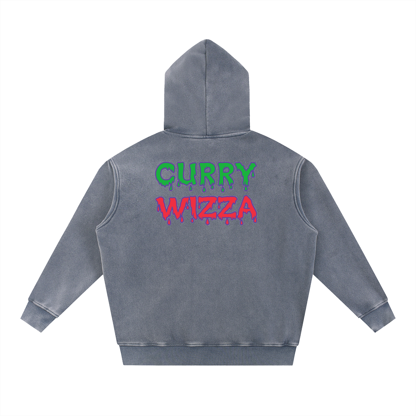 CW - Snow Wash Fleece Oversize Hoodie