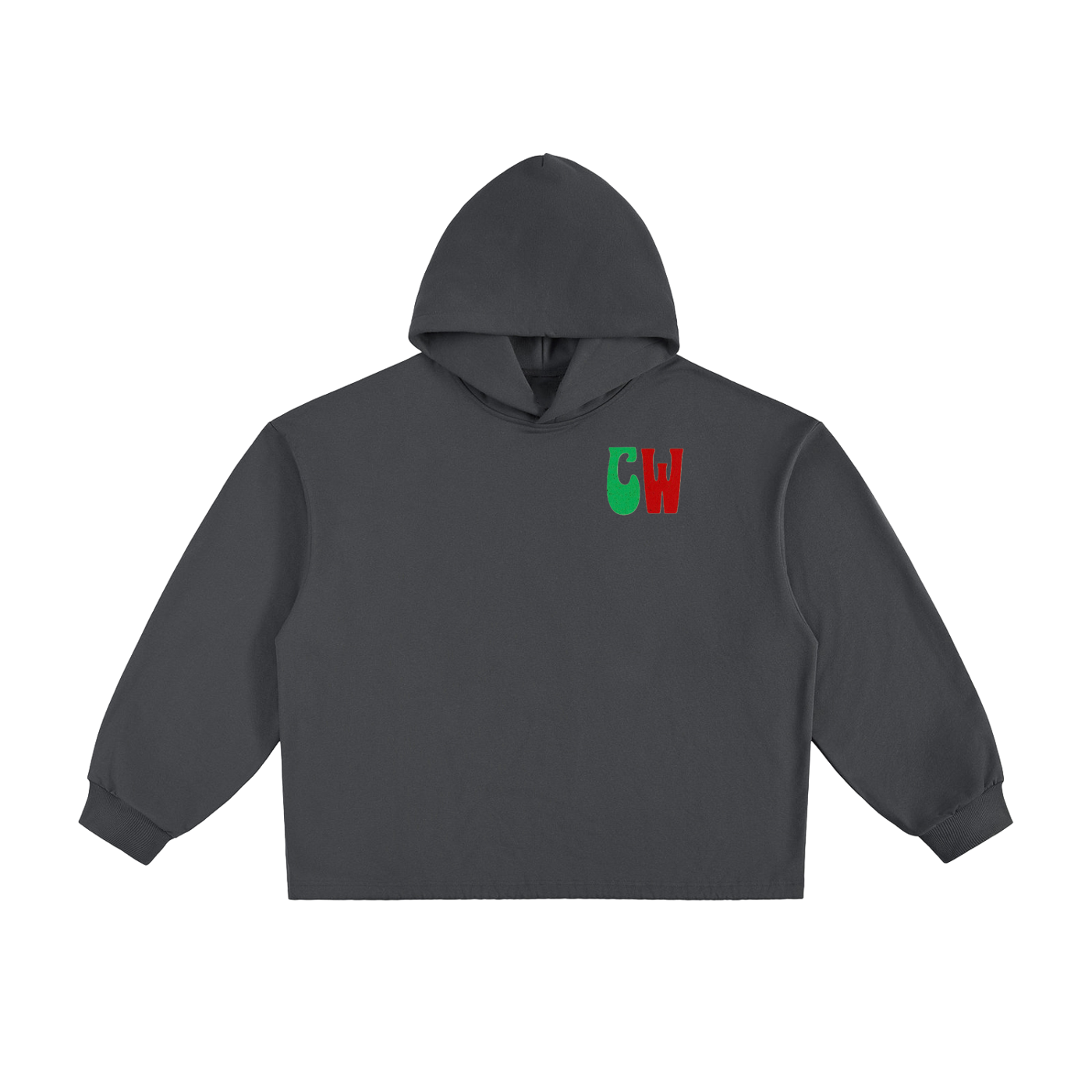 CW - Essential Heavyweight Oversized Drawstring Hem Hoodie