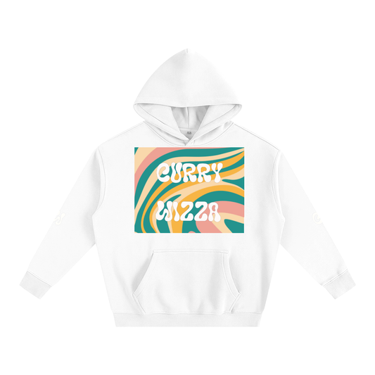 CURRY WIZZA - Oversize Fleeced Hoodie
