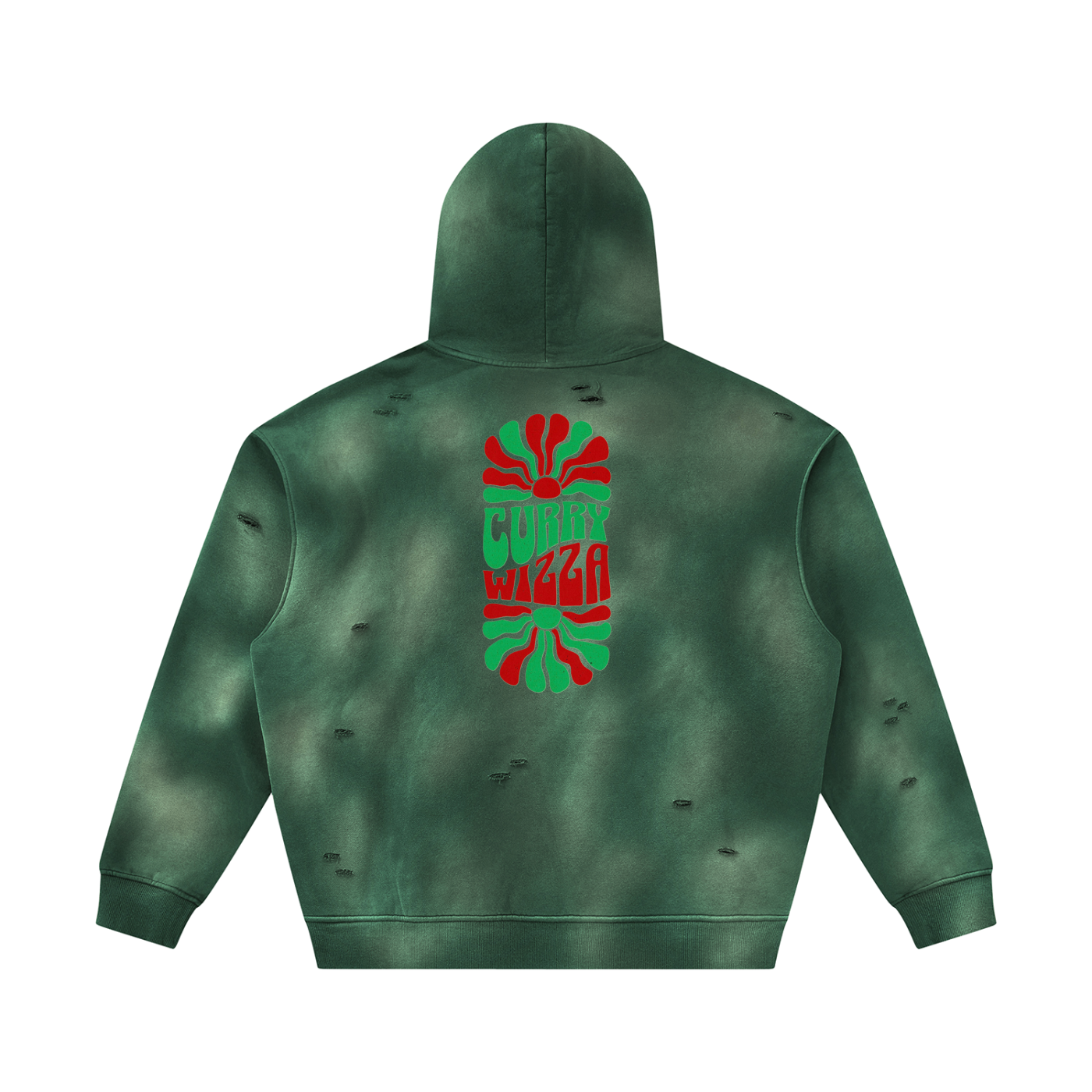 CW - Unisex Sunfade Frayed Fleece Hoodie