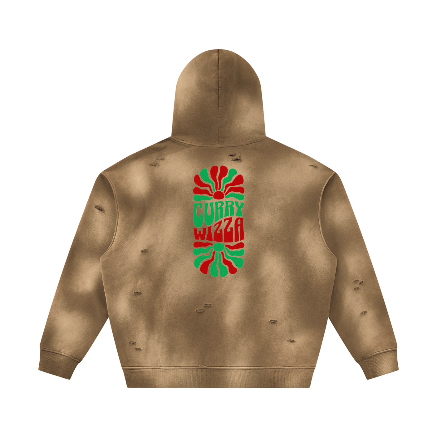 CW - Unisex Sunfade Frayed Fleece Hoodie
